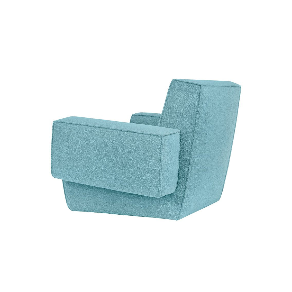 Hunk Lounge Chair With Armrests - District Furniture