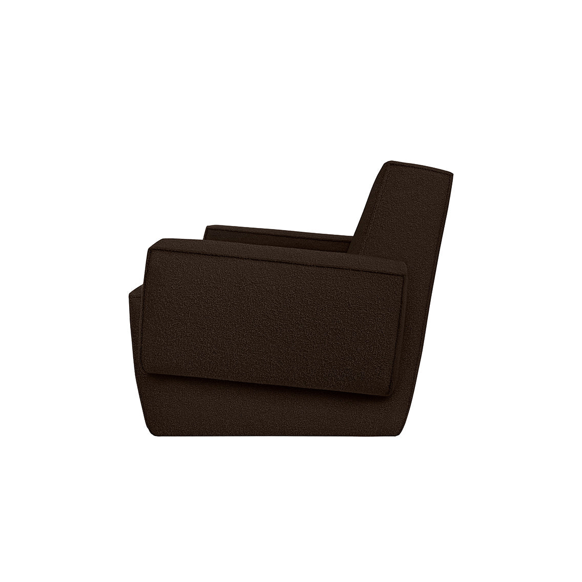 Hunk Lounge Chair With Armrests - District Furniture