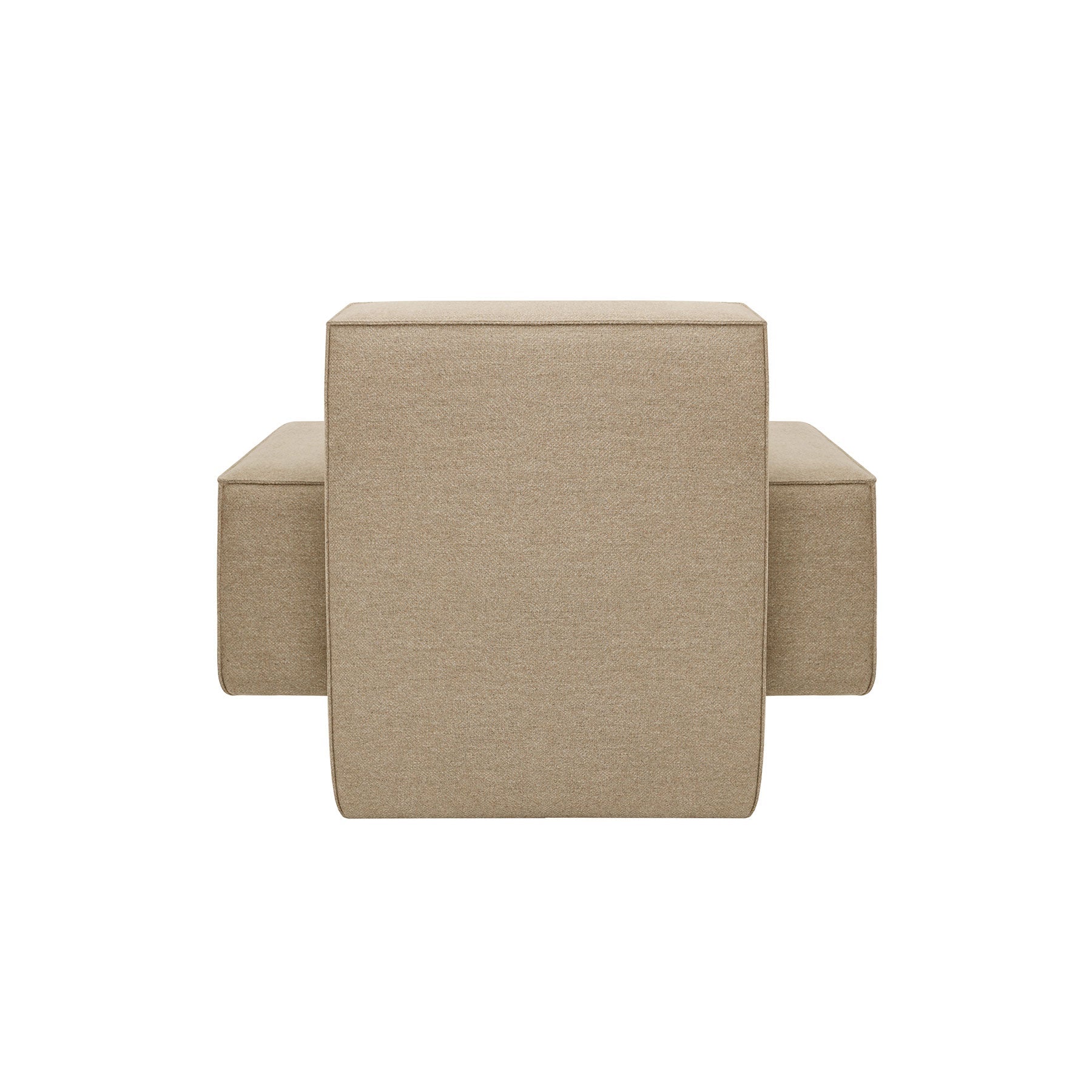 Hunk Lounge Chair With Armrests - District Furniture