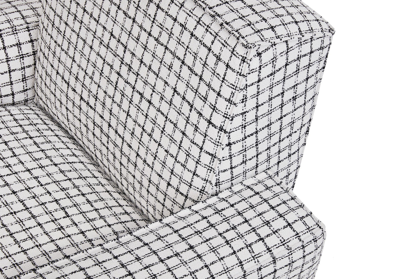 Hunk Lounge Chair With Armrests - District Furniture