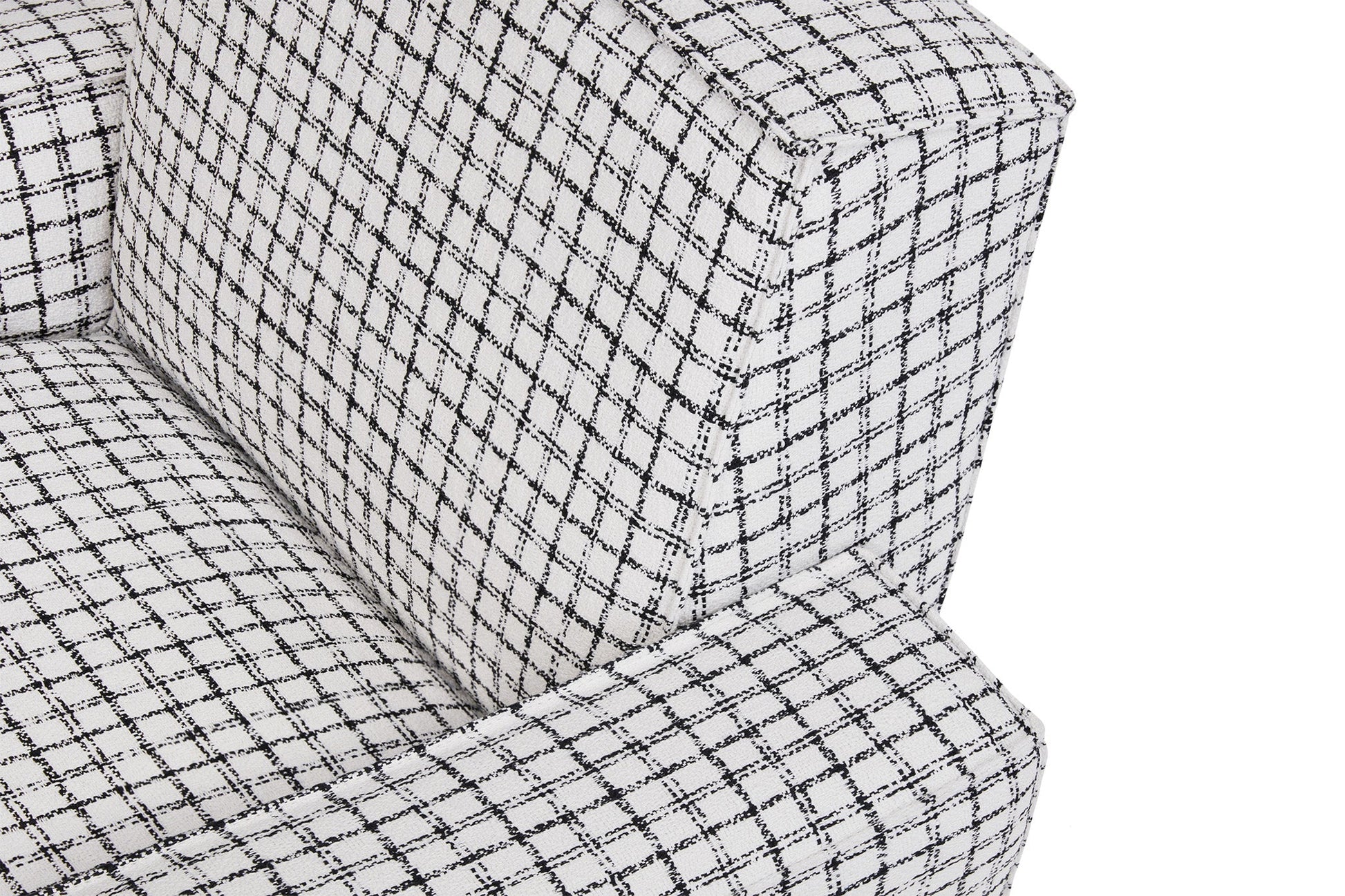 Hunk Lounge Chair With Armrests - District Furniture
