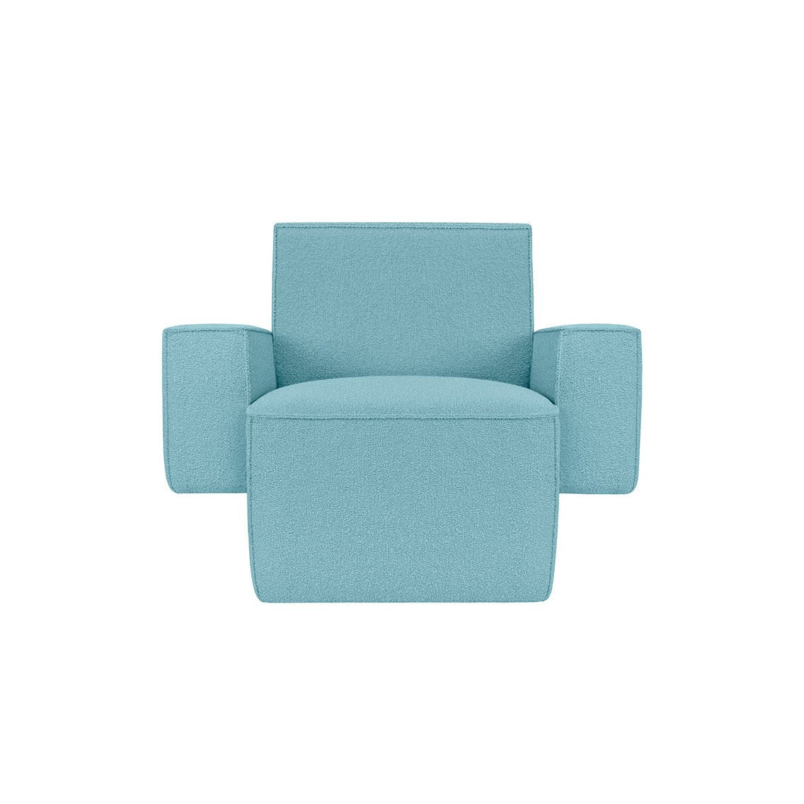 Hunk Lounge Chair With Armrests - District Furniture