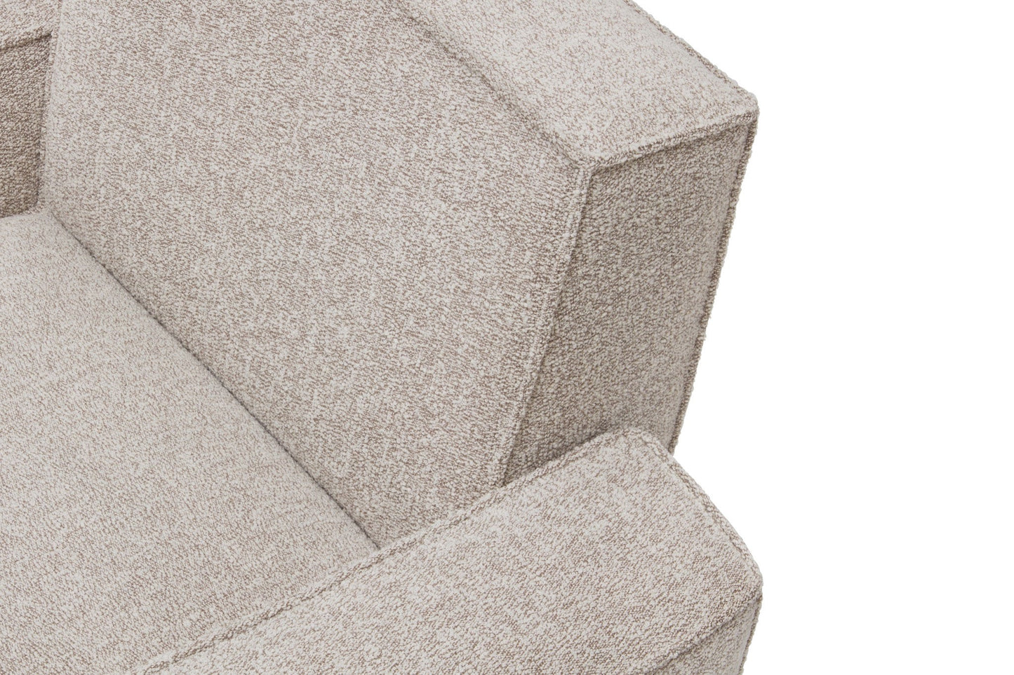 Hunk Lounge Chair With Armrests - District Furniture