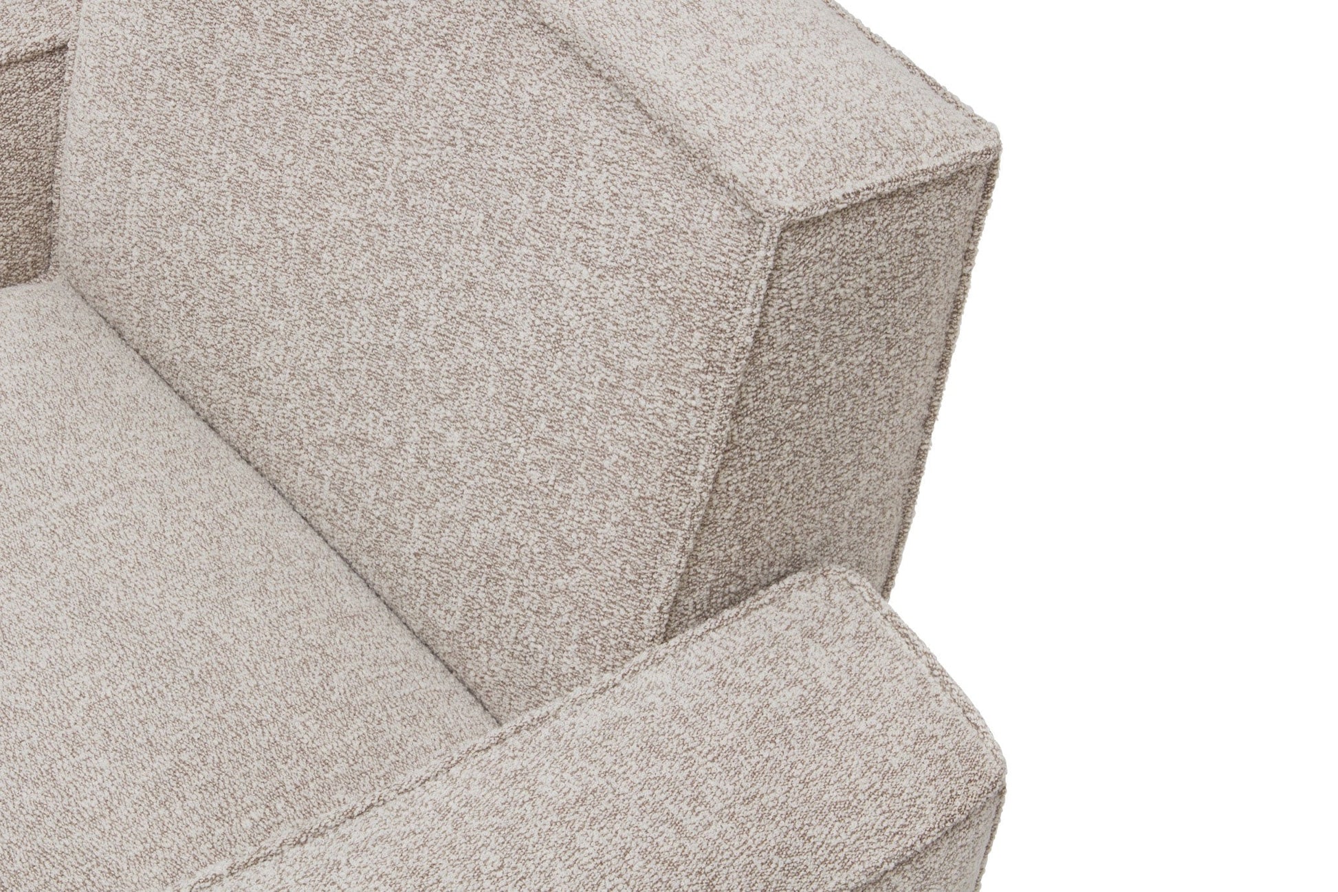 Hunk Lounge Chair With Armrests - District Furniture