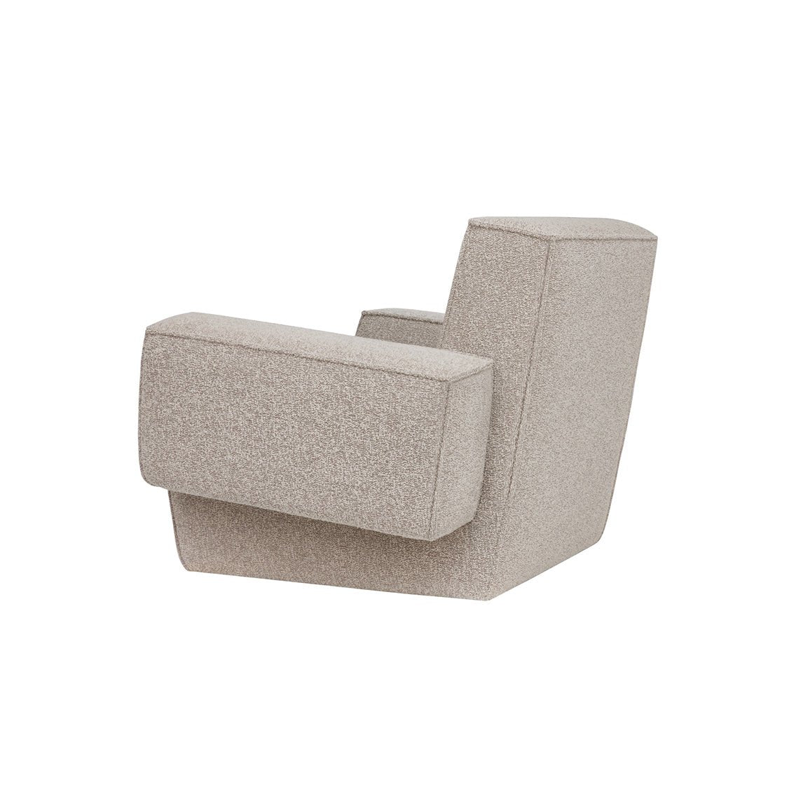 Hunk Lounge Chair With Armrests - District Furniture