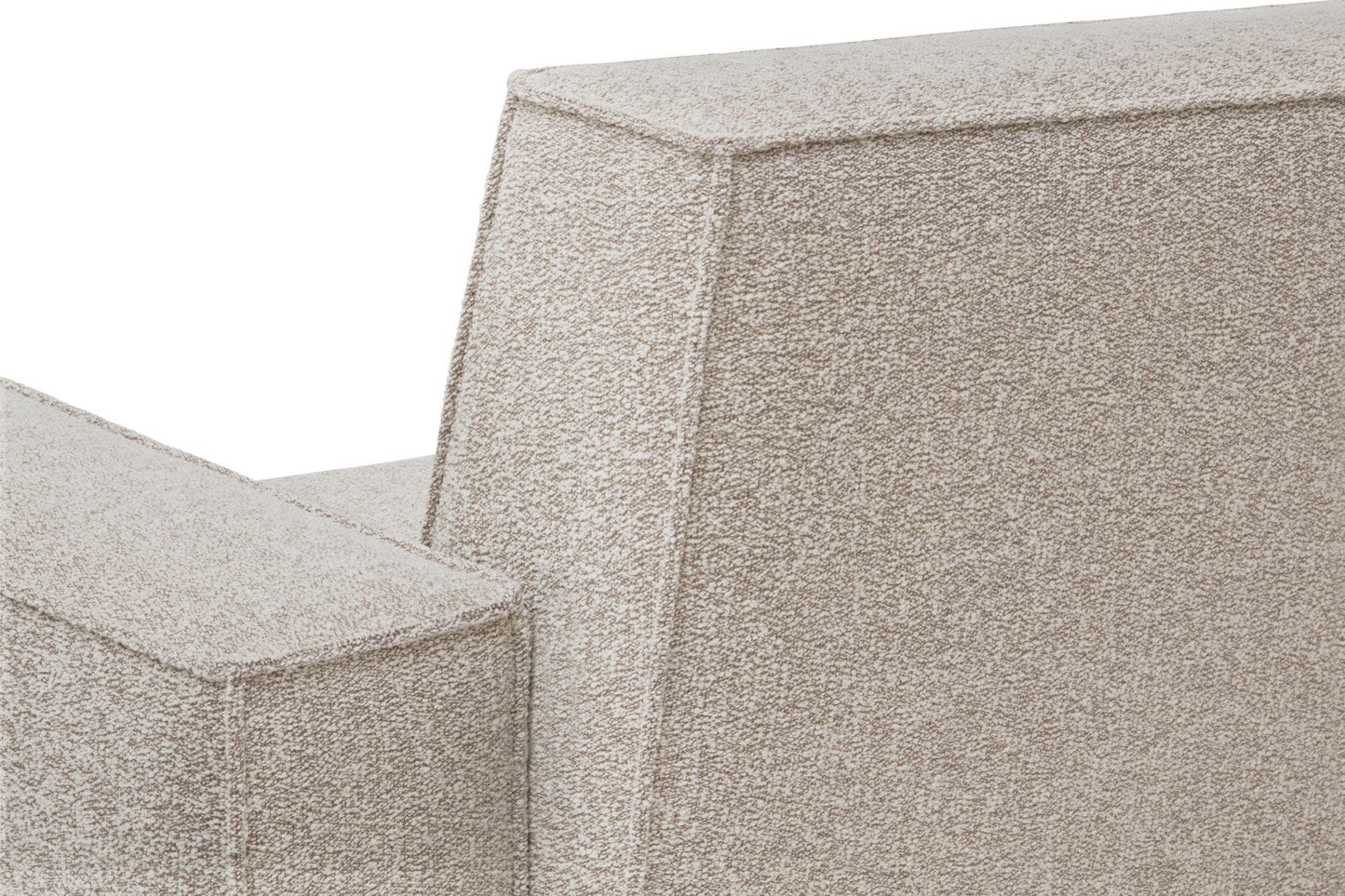 Hunk Lounge Chair With Armrests - District Furniture