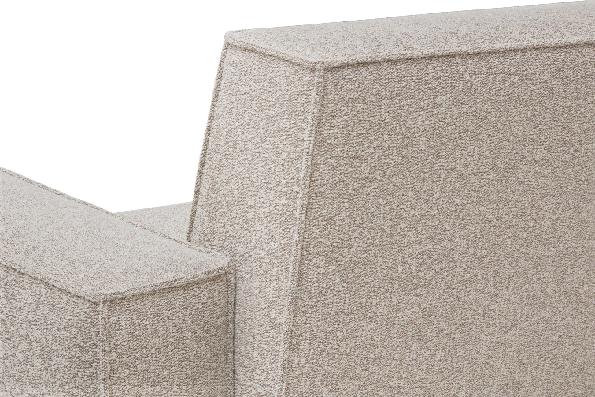 Hunk Lounge Chair With Armrests - District Furniture