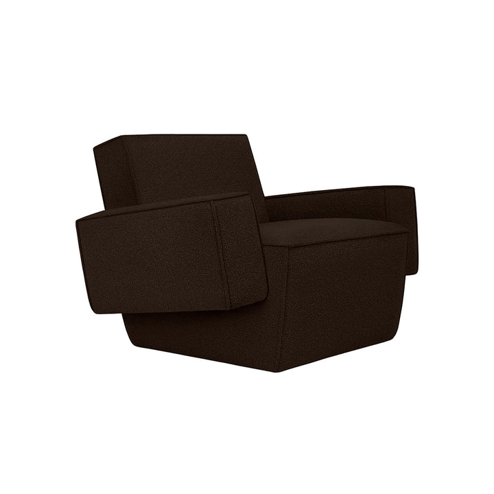 Hunk Lounge Chair With Armrests - District Furniture