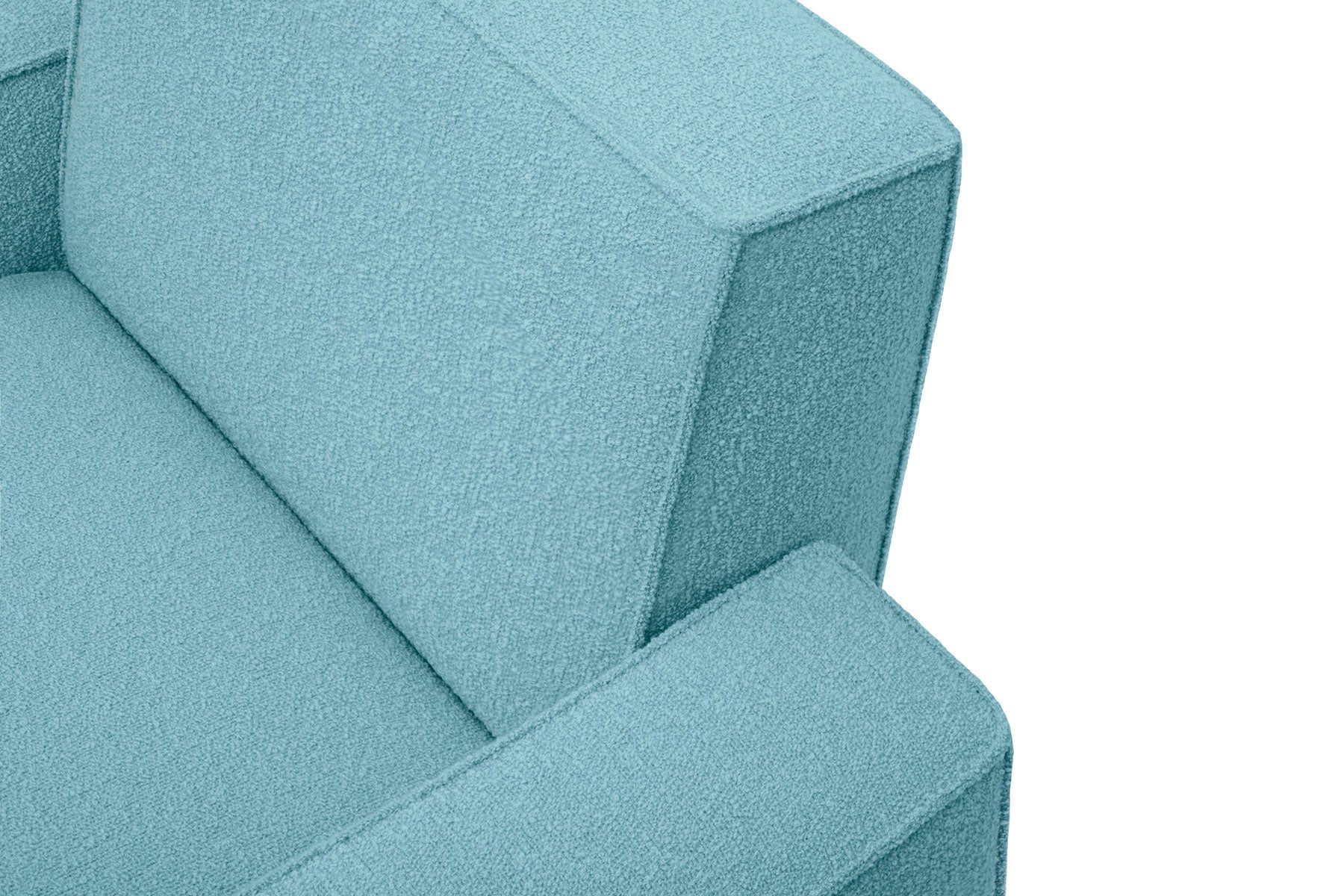 Hunk Lounge Chair With Armrests - District Furniture