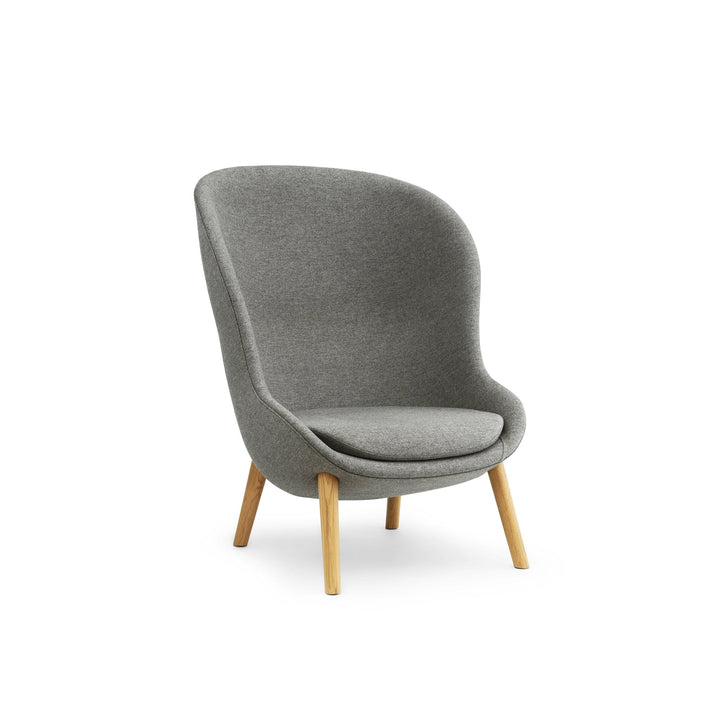Hyg Lounge Chair High Oak - District Furniture