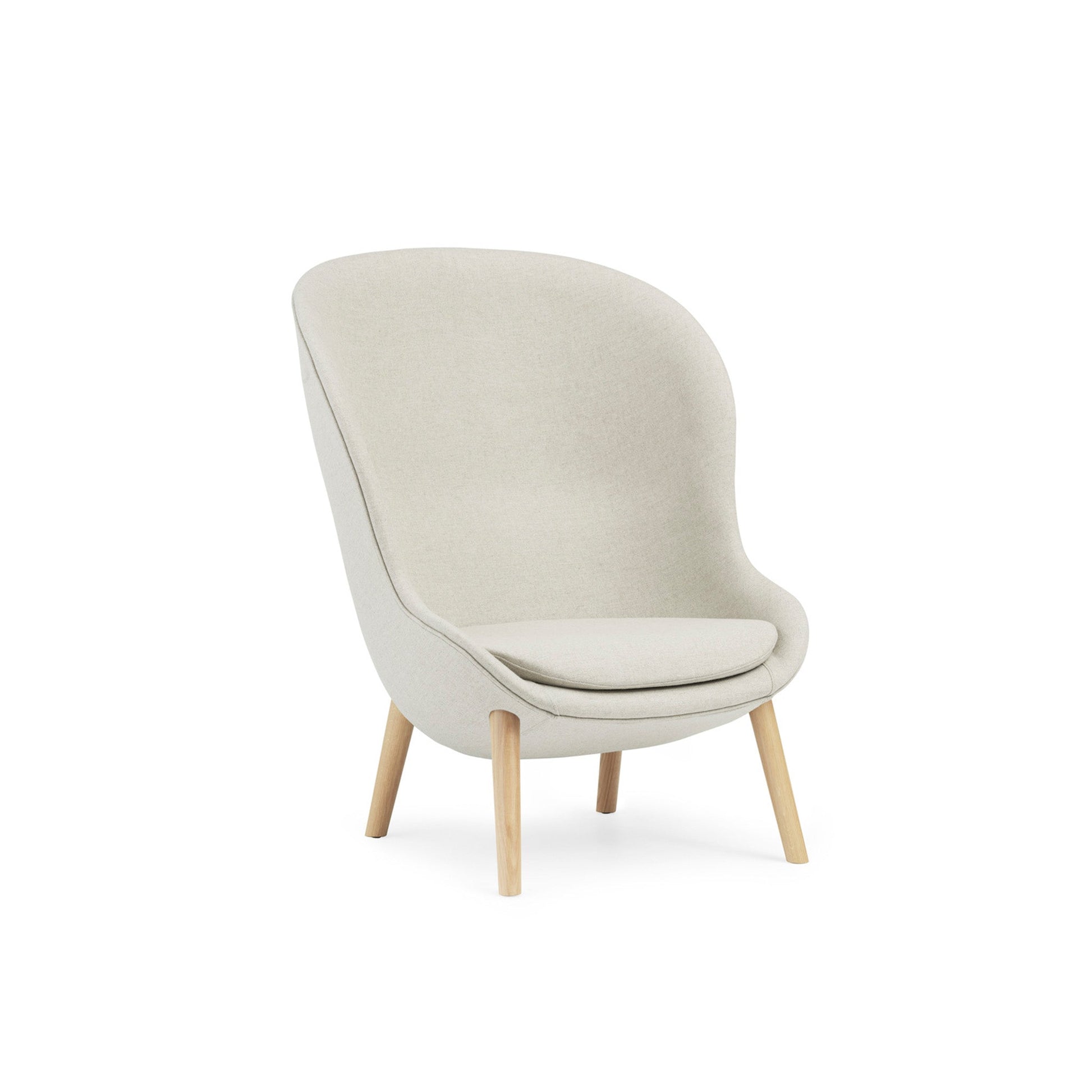 Hyg Lounge Chair High Oak - District Furniture