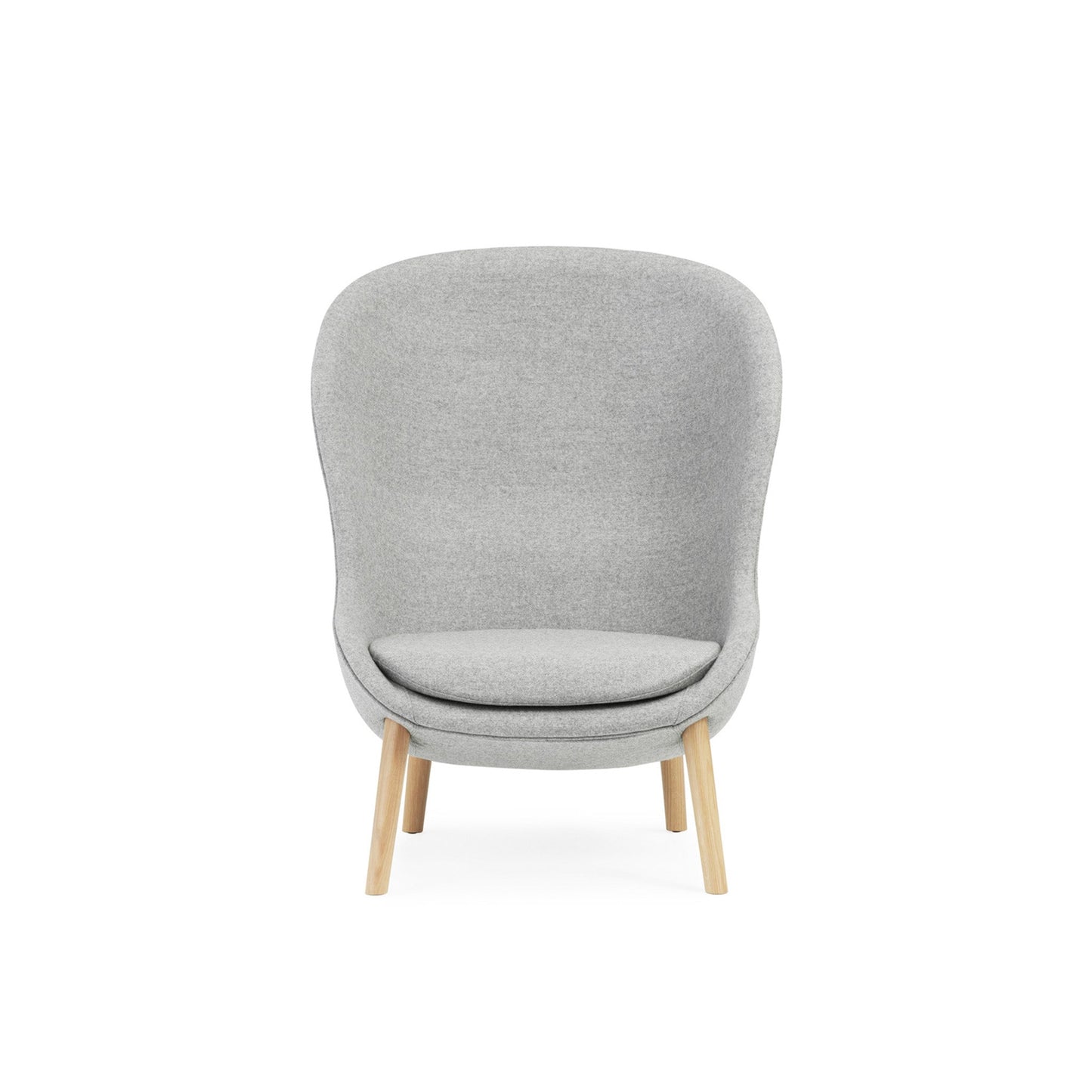 Hyg Lounge Chair High Oak - District Furniture
