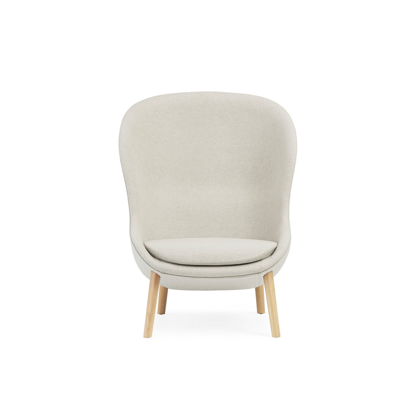 Hyg Lounge Chair High Oak - District Furniture