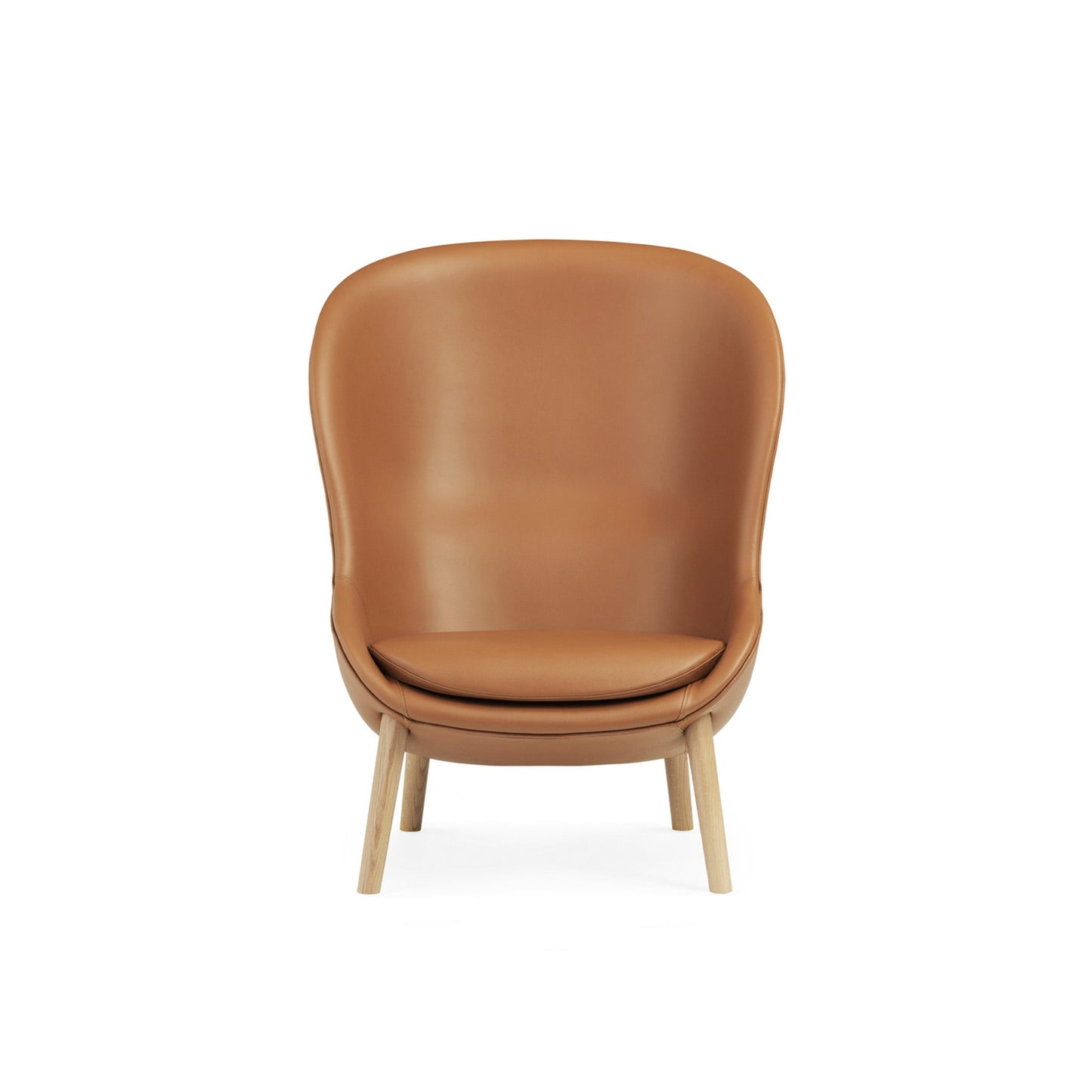 Hyg Lounge Chair High Oak - District Furniture