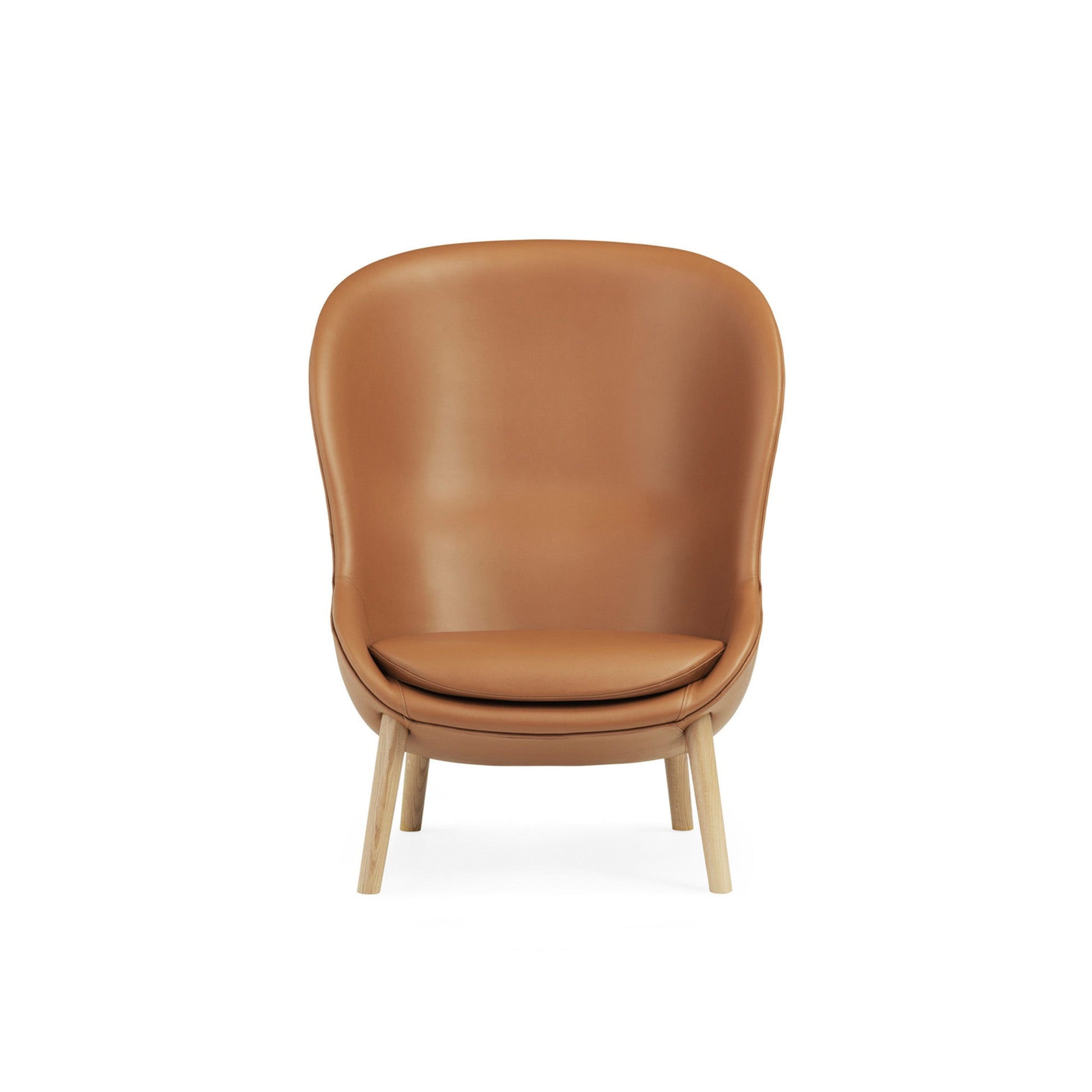 Hyg Lounge Chair High Oak - District Furniture