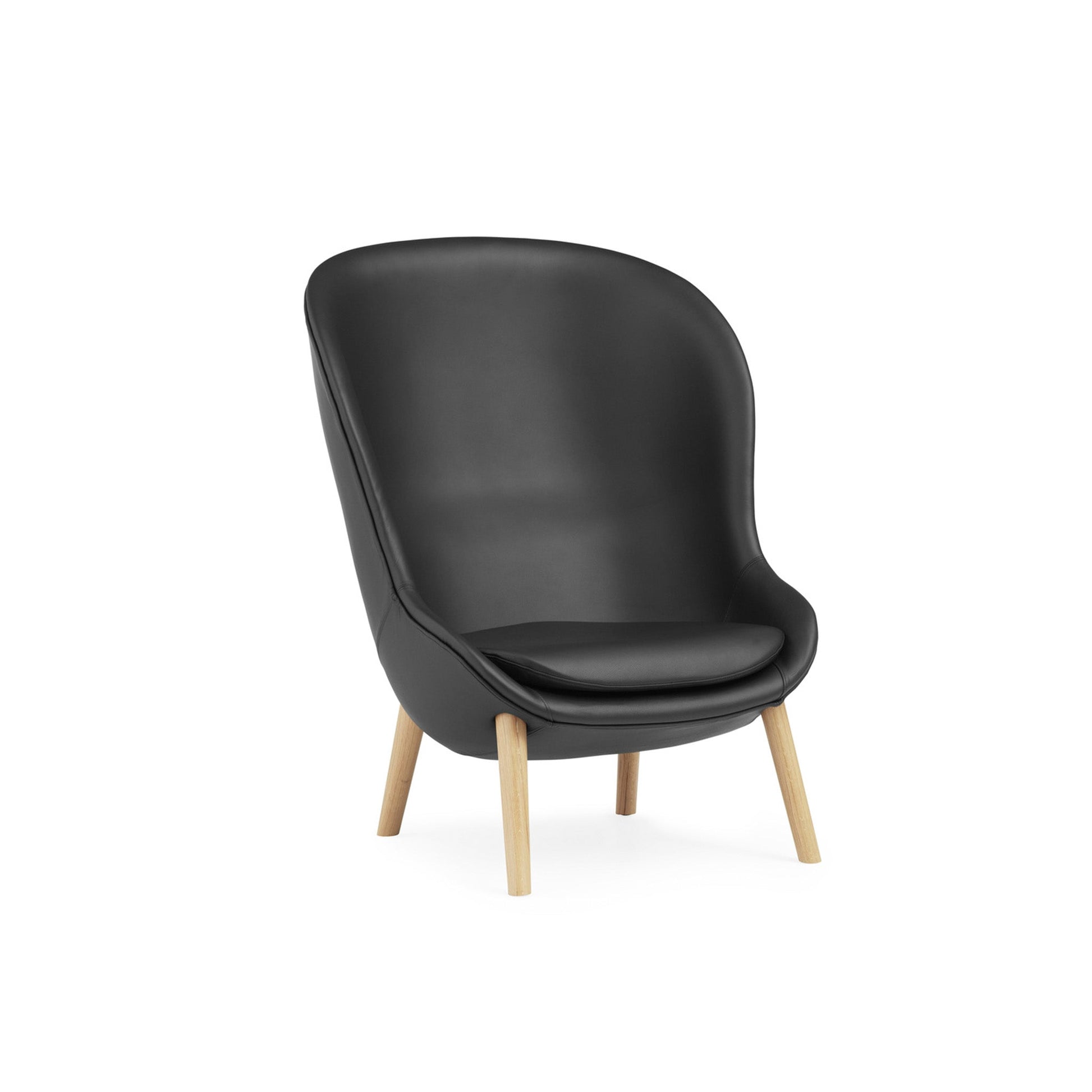 Hyg Lounge Chair High Oak - District Furniture