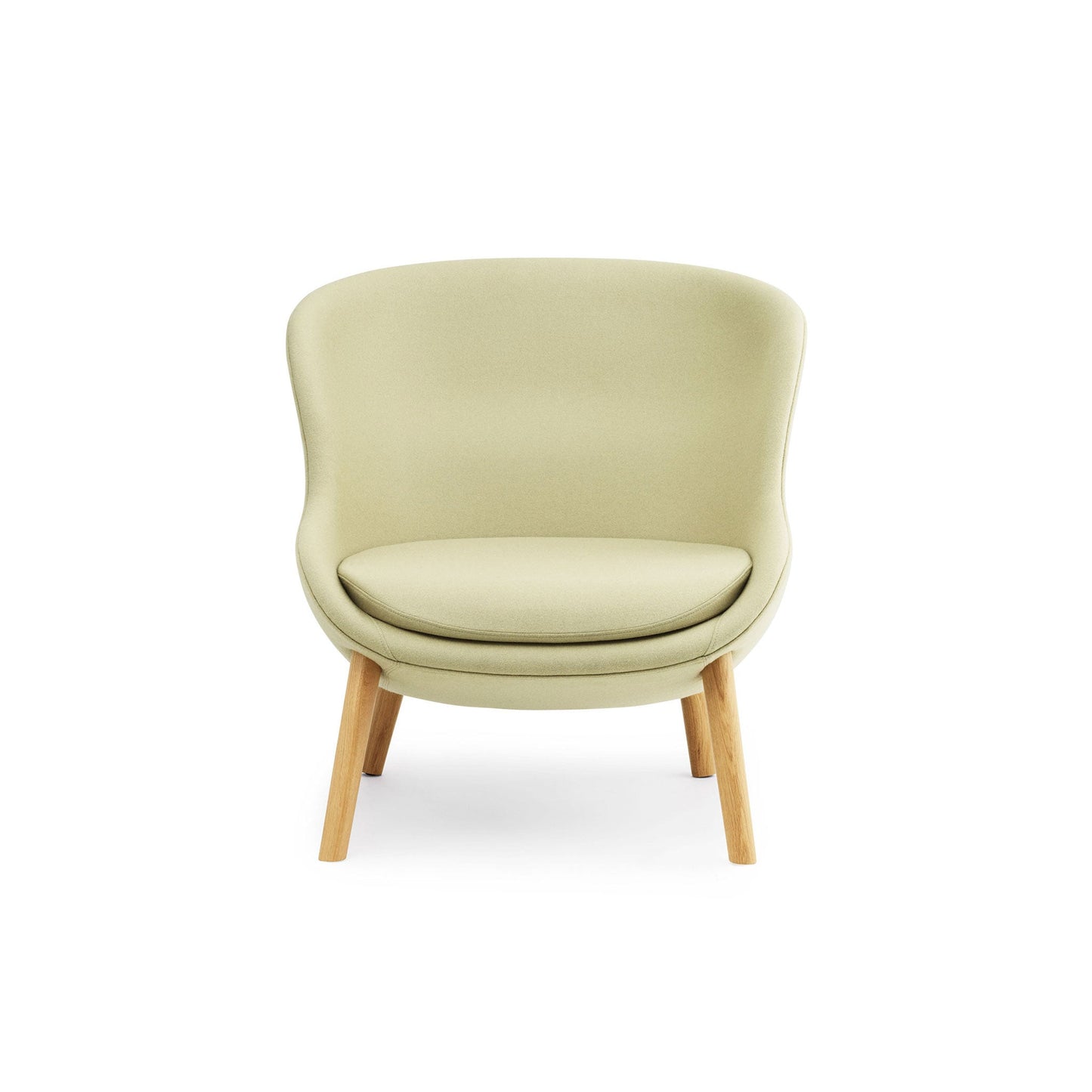 Hyg Lounge Chair Low Oak - District Furniture