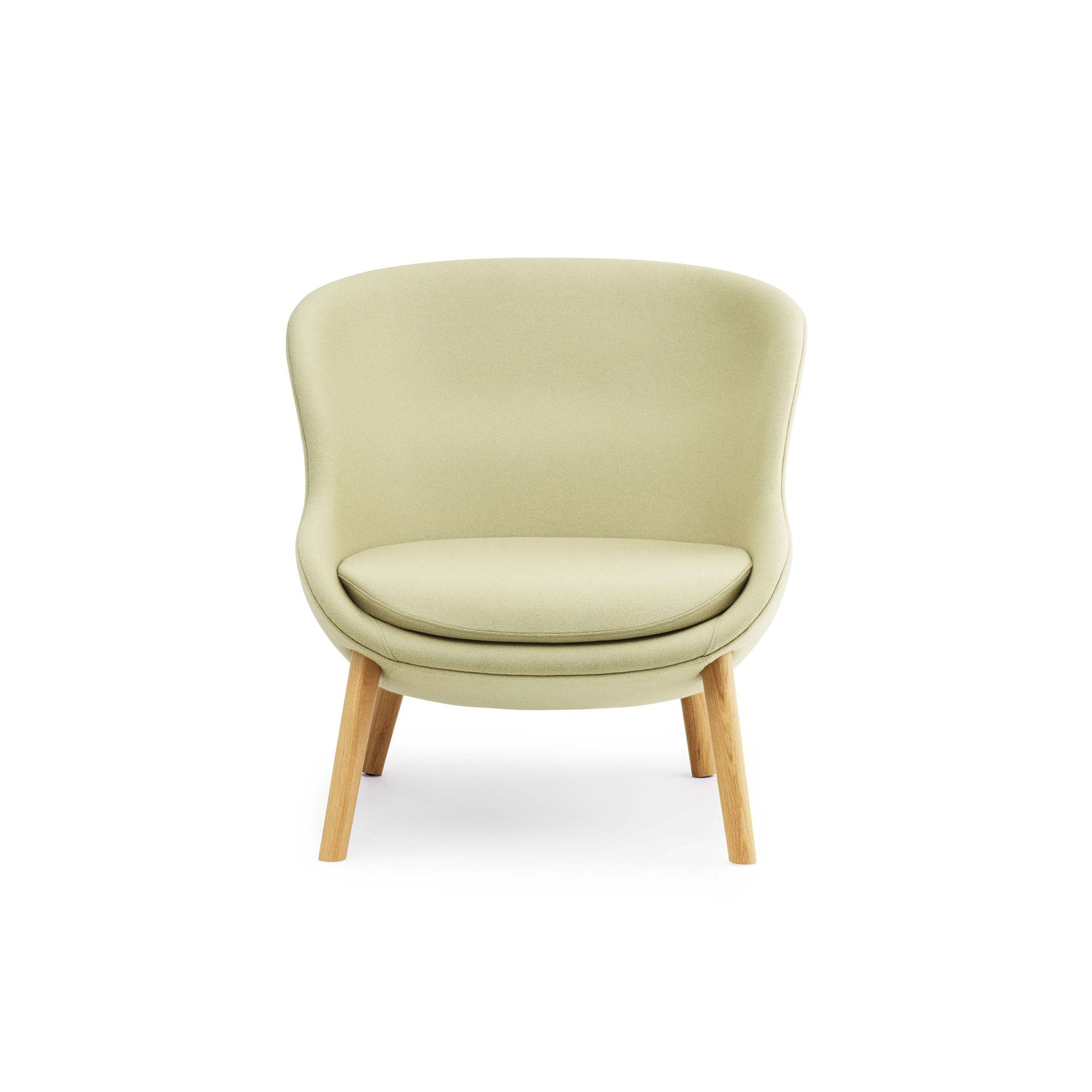 Hyg Lounge Chair Low Oak - District Furniture