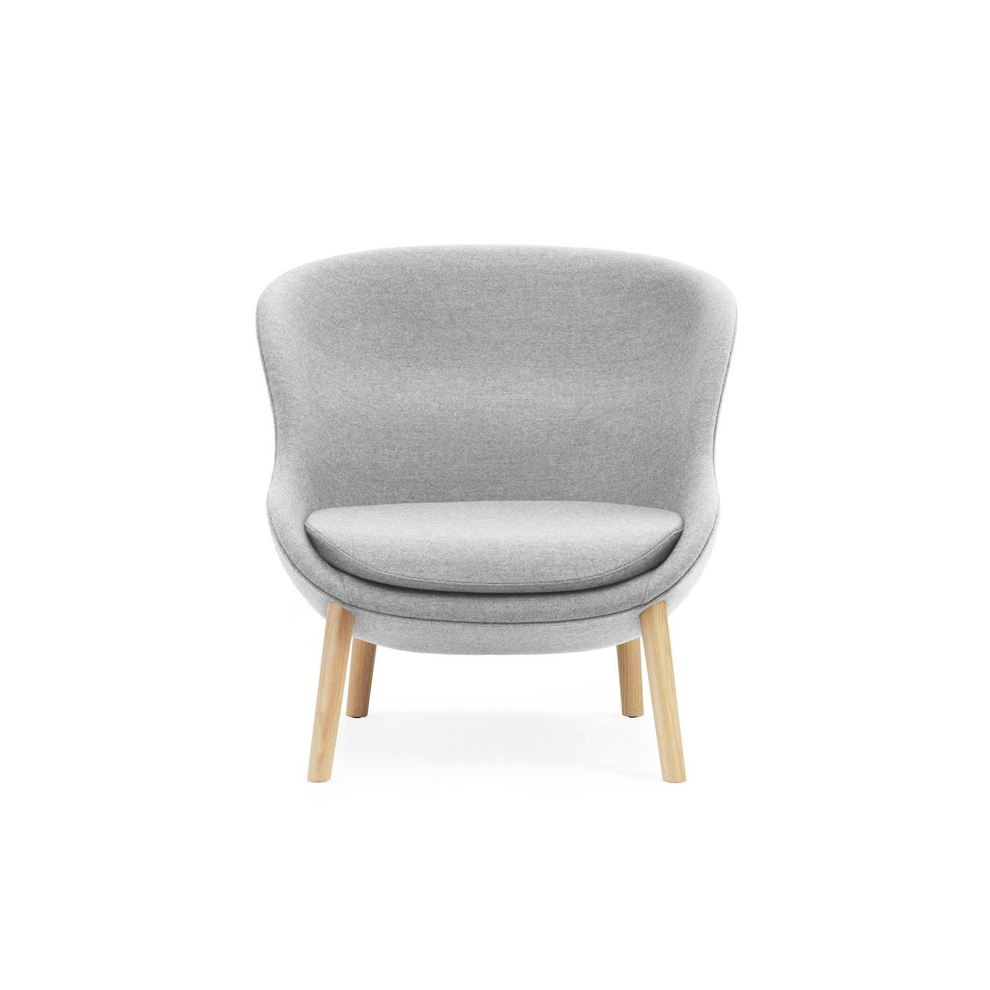 Hyg Lounge Chair Low Oak - District Furniture