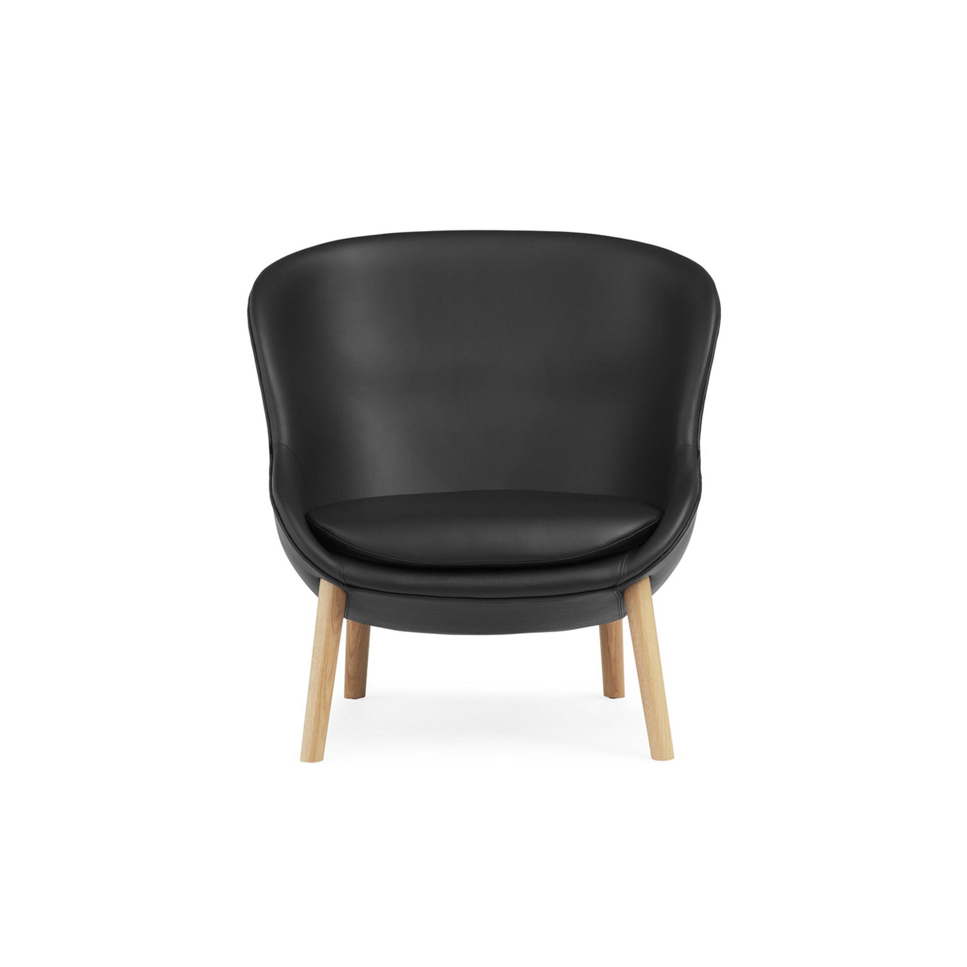 Hyg Lounge Chair Low Oak - District Furniture