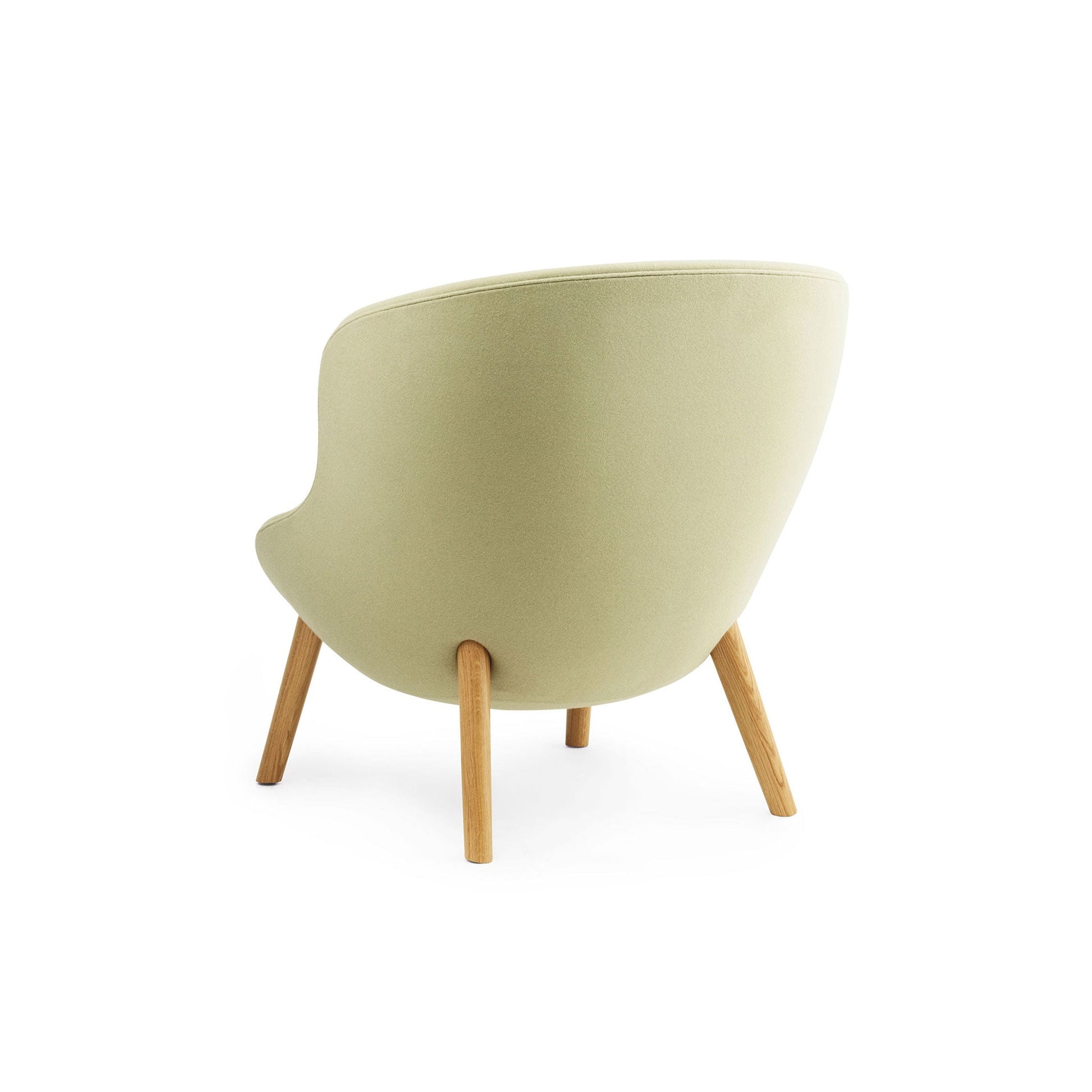 Hyg Lounge Chair Low Oak - District Furniture