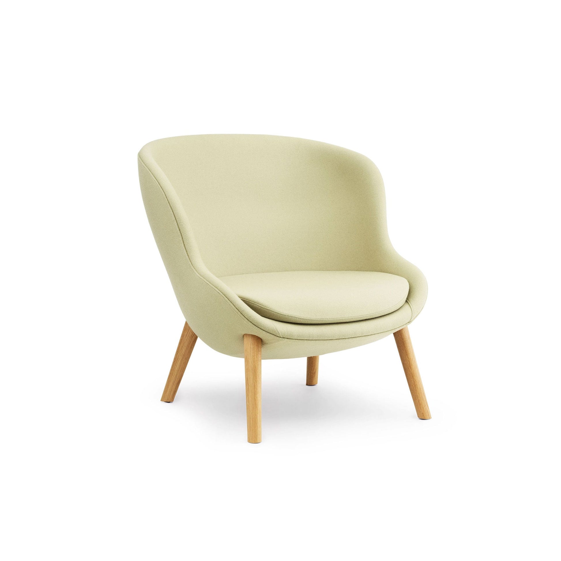 Hyg Lounge Chair Low Oak - District Furniture