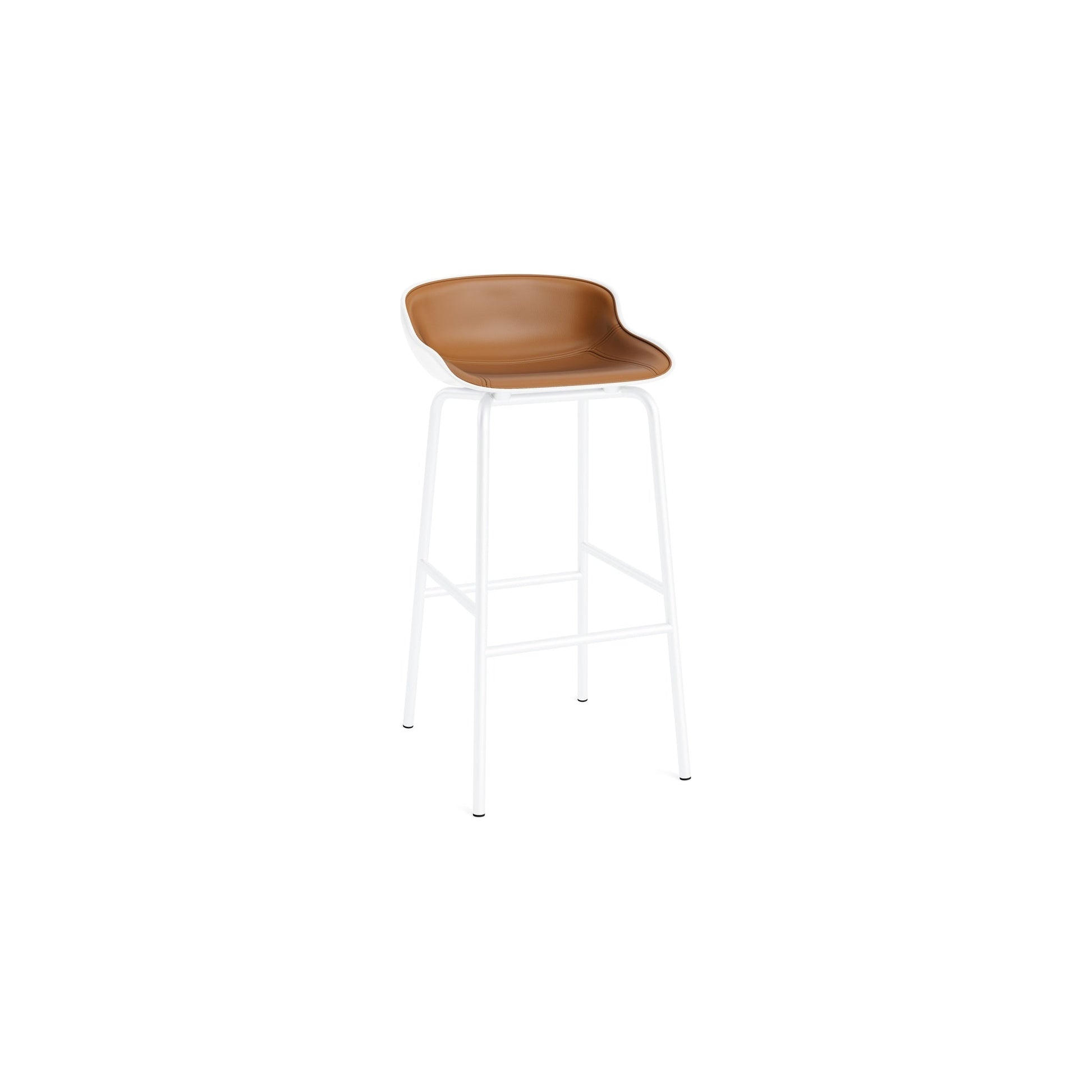 Hyg Stool Steel Front Upholstery - District Furniture