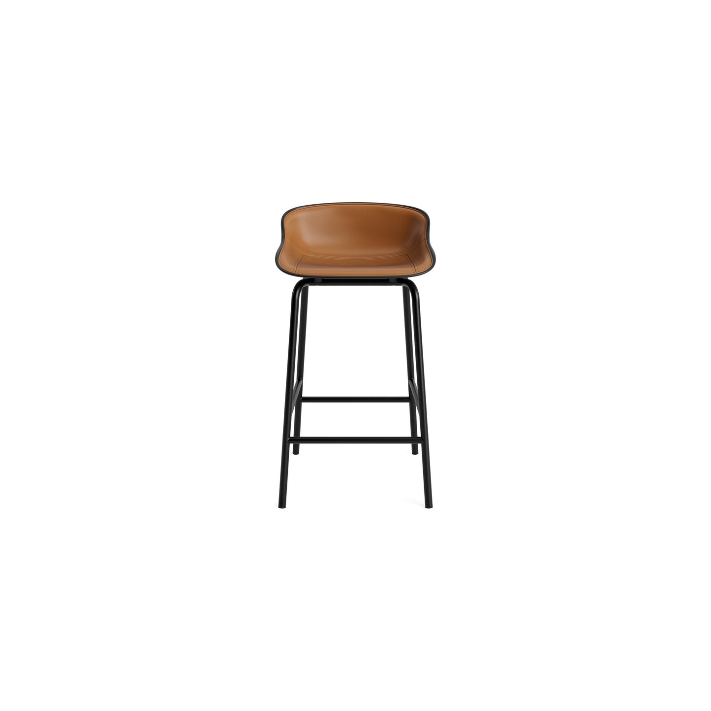 Hyg Stool Steel Front Upholstery - District Furniture