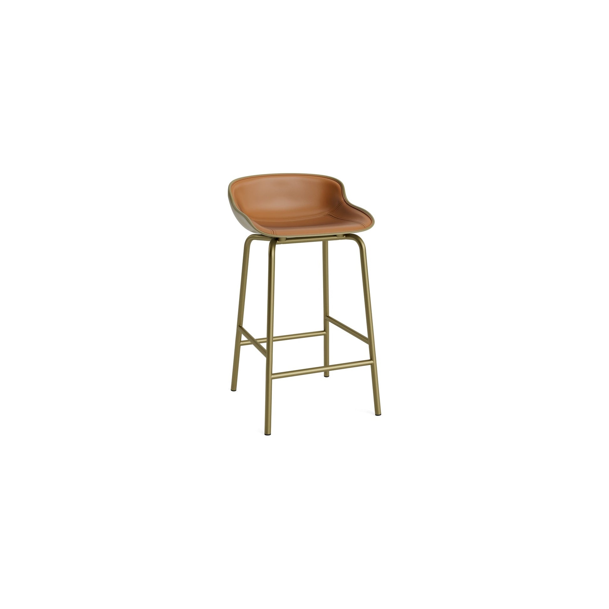 Hyg Stool Steel Front Upholstery - District Furniture