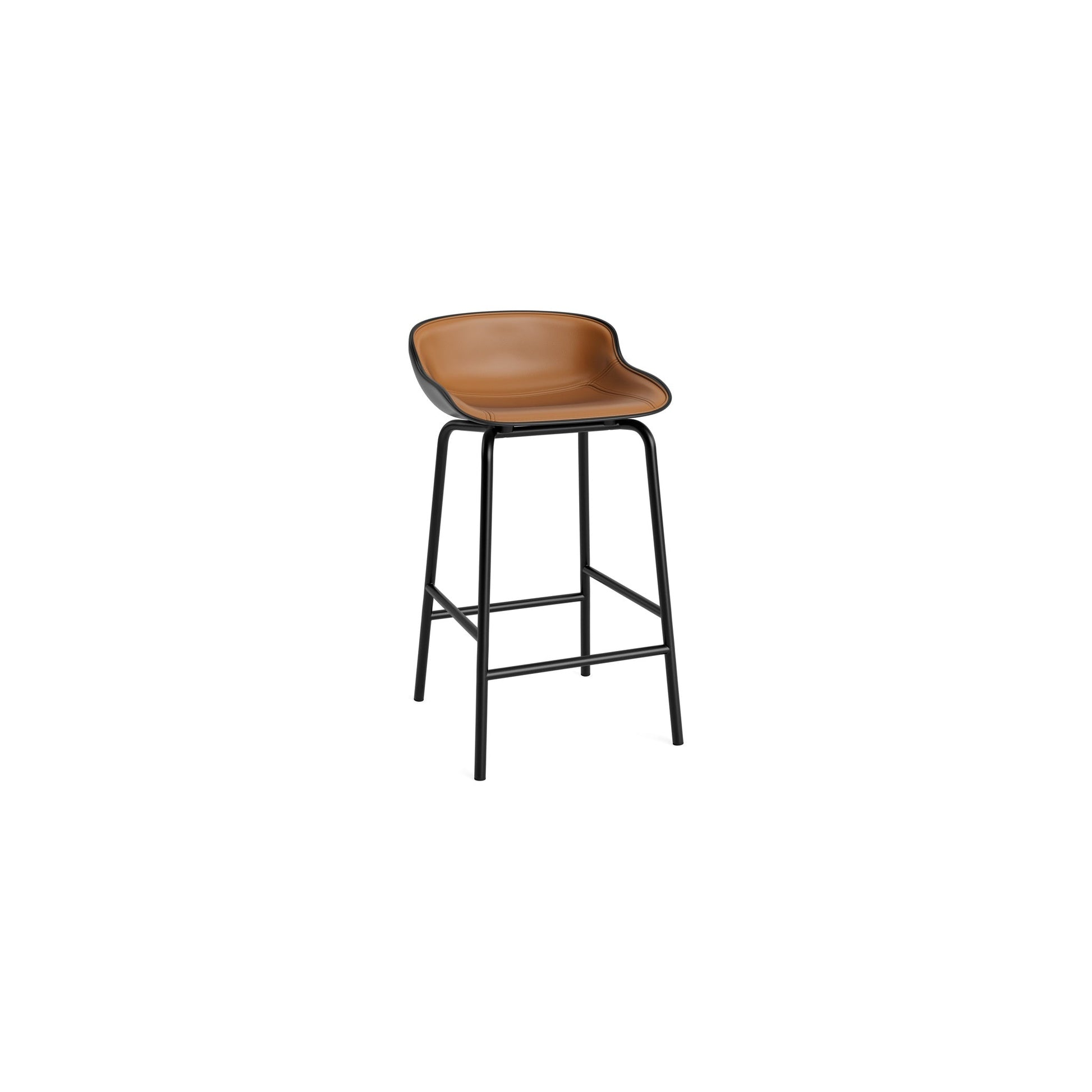 Hyg Stool Steel Front Upholstery - District Furniture