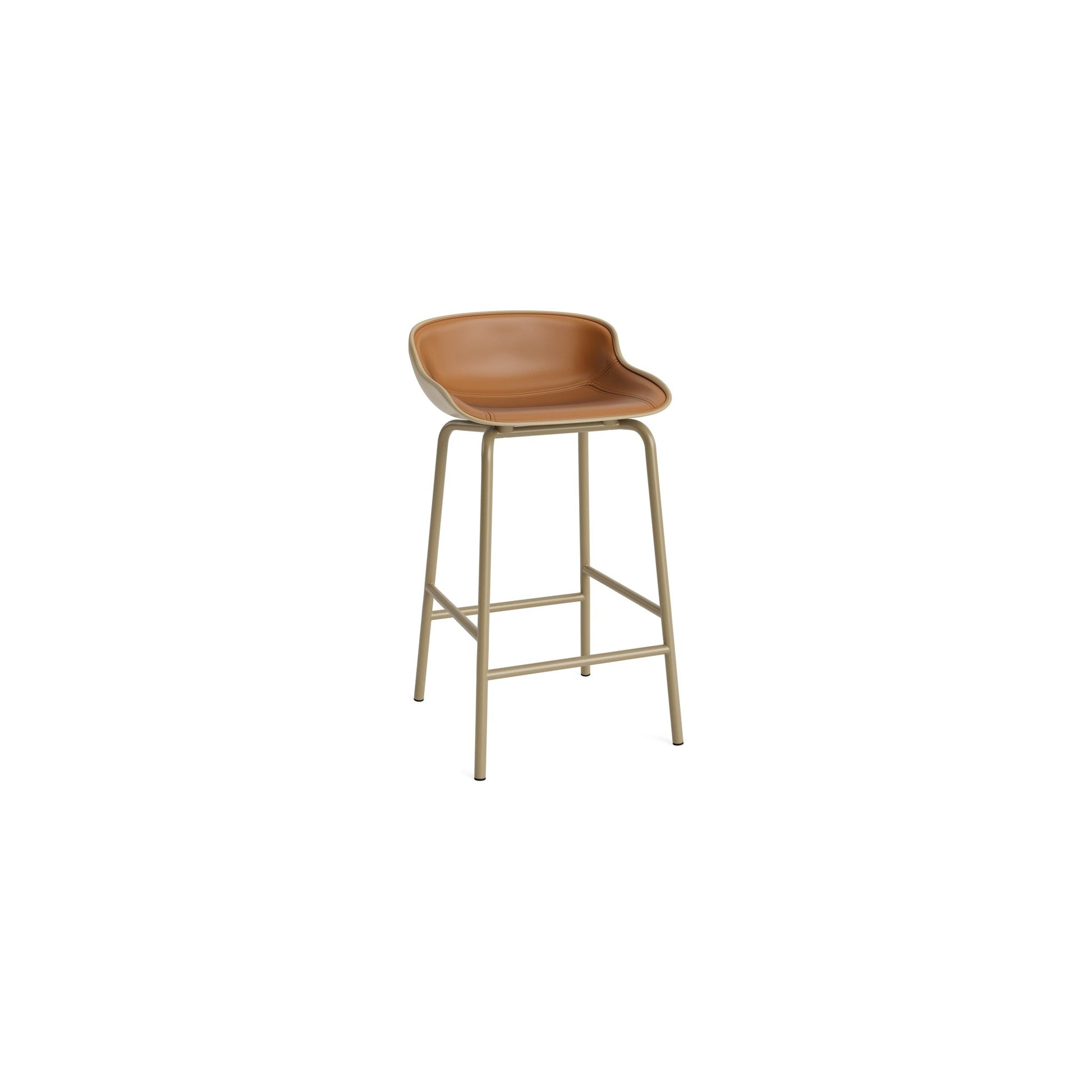 Hyg Stool Steel Front Upholstery - District Furniture