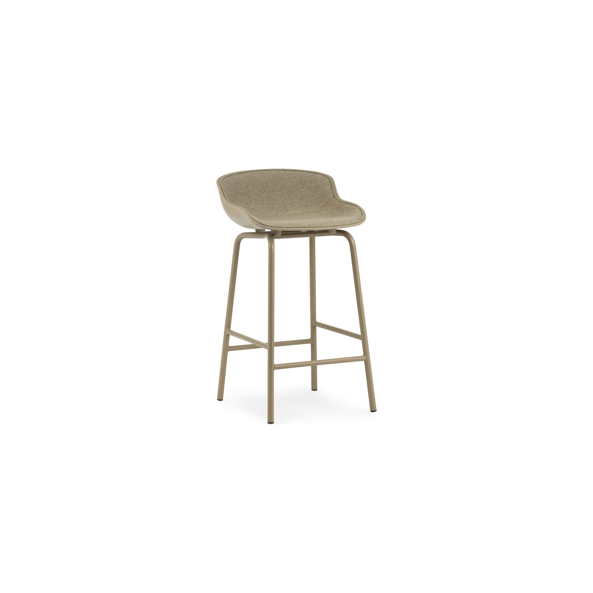 Hyg Stool Steel Front Upholstery - District Furniture