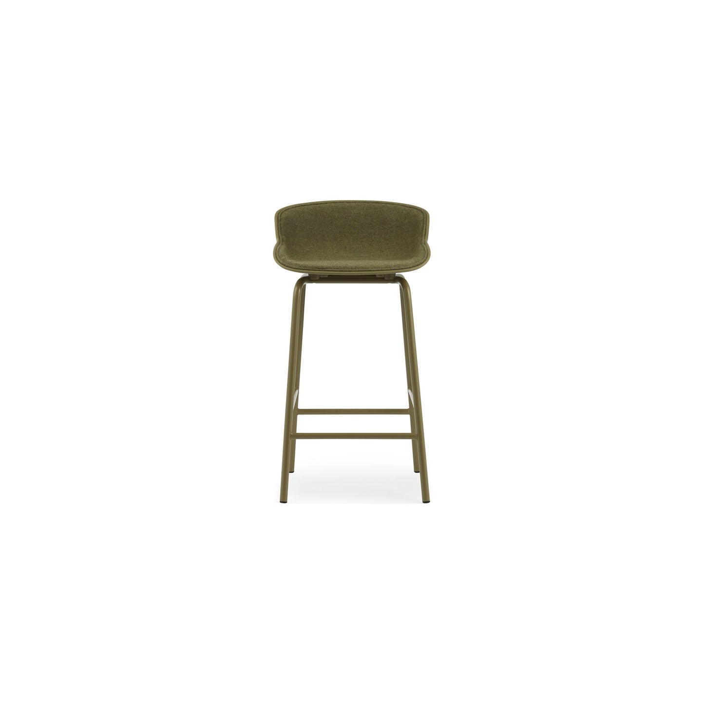 Hyg Stool Steel Front Upholstery - District Furniture