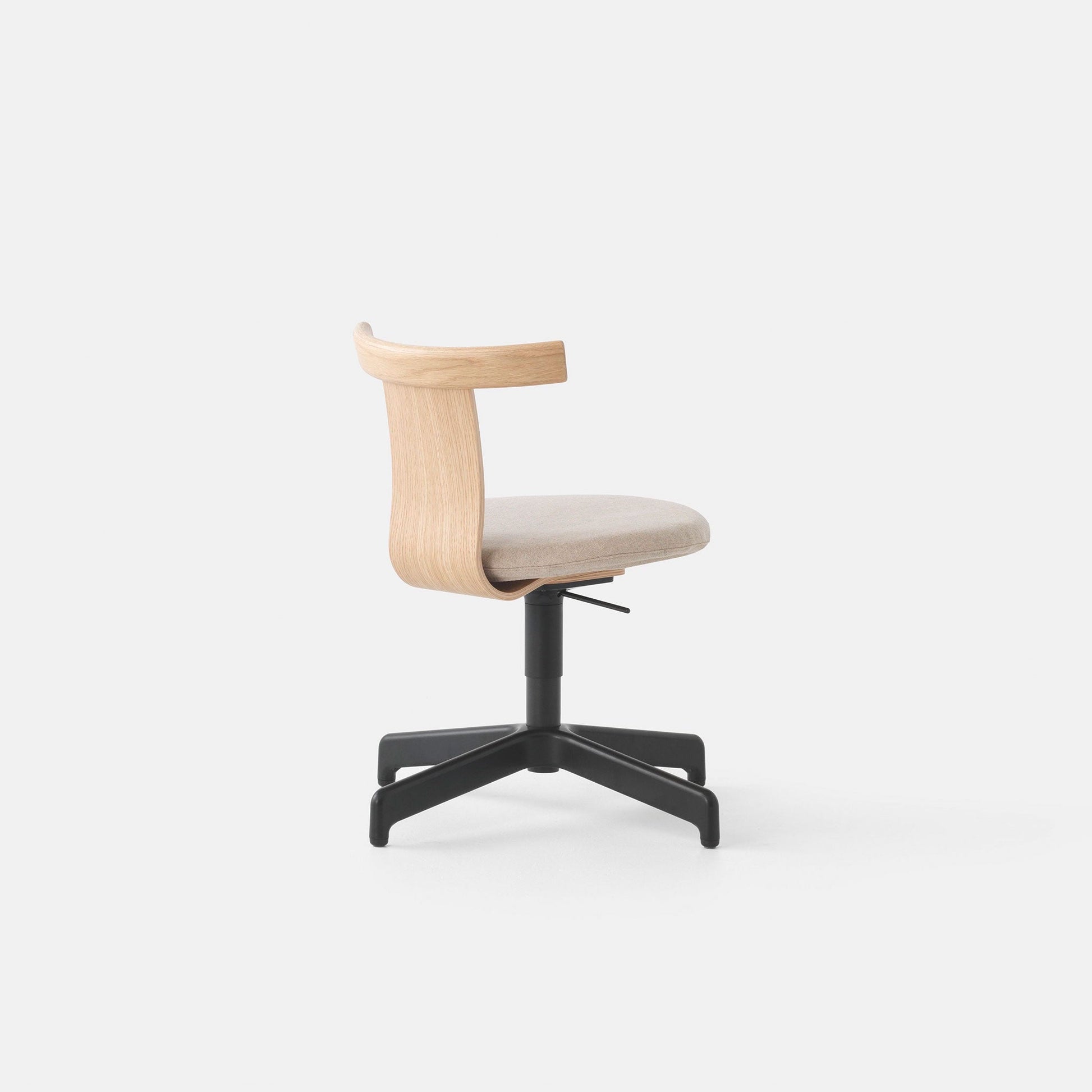 Jiro Swivel Chair Upholstered - District Furniture