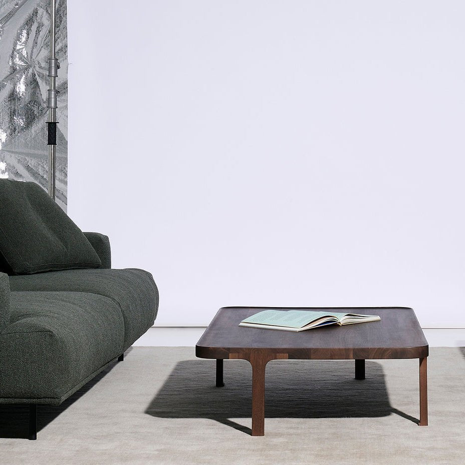Journal Wood Coffee Table - Rectangle - District Furniture