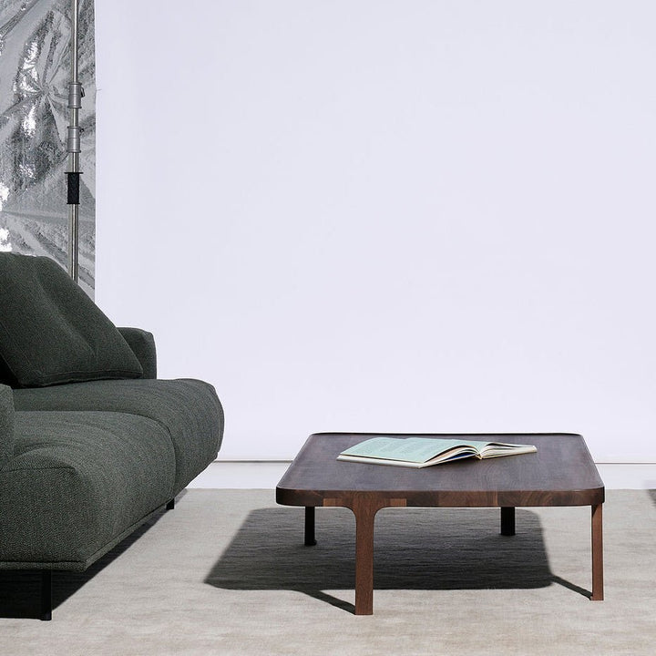 Journal Wood Coffee Table - Rectangle - District Furniture