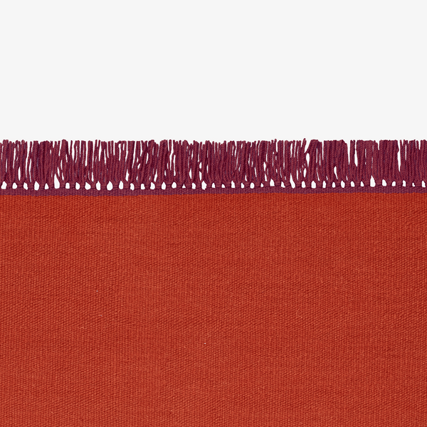 Kelim Cross Coloured Fringes - District Furniture