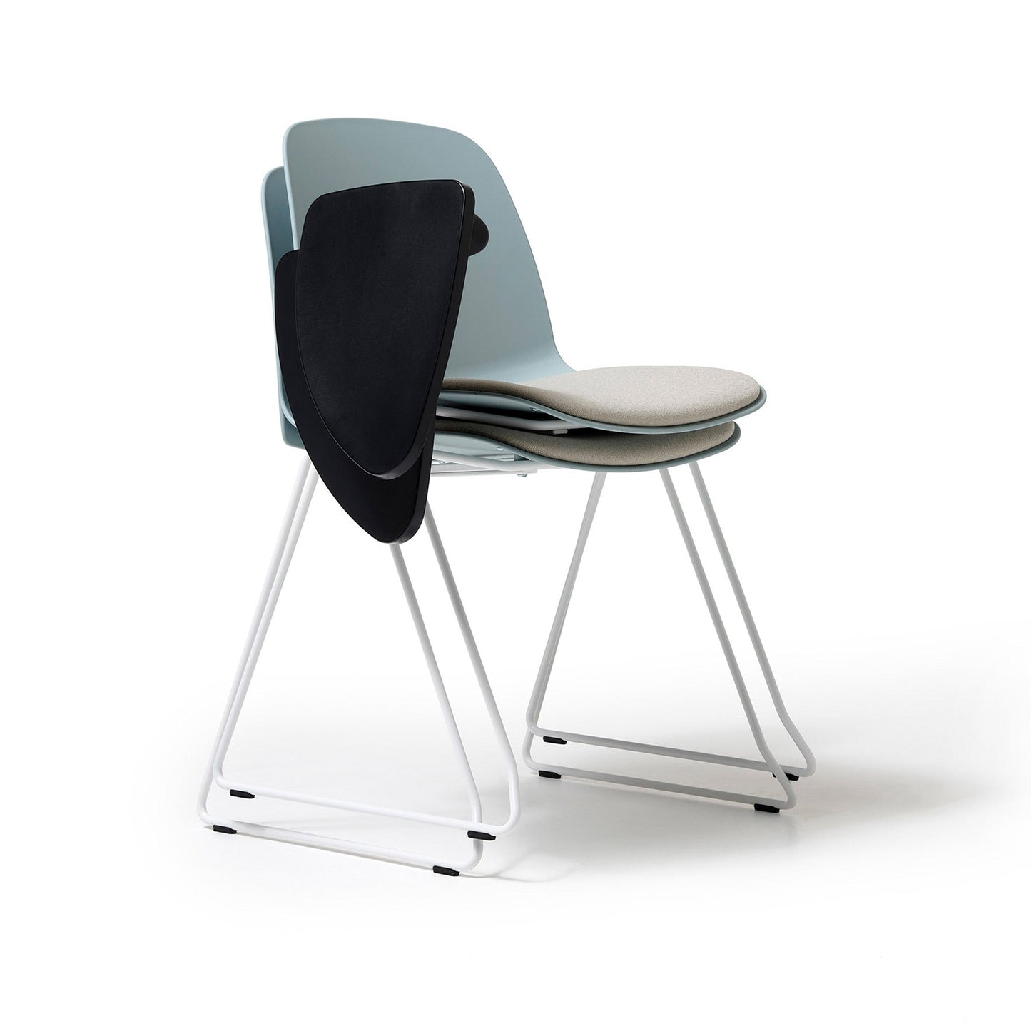 Kire Chair Sled Base - District Furniture