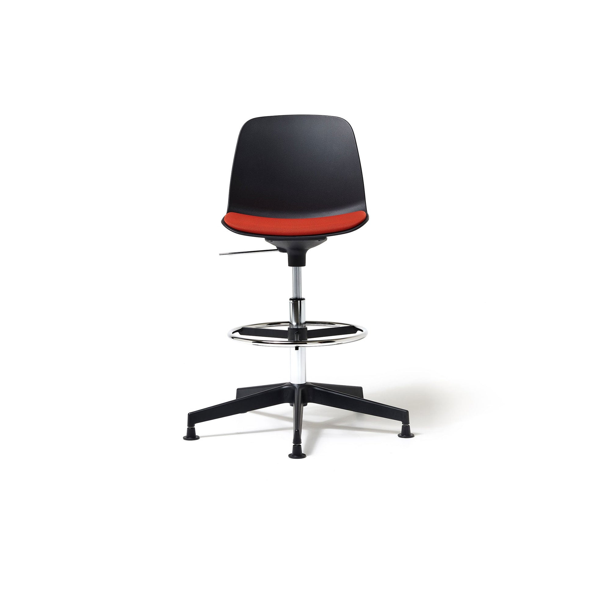 Kire Office Stool 5W - District Furniture