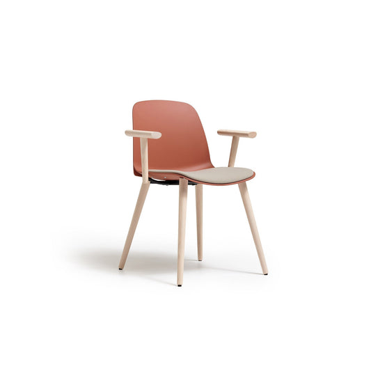 Kire Visitor Chair with Arms - District Furniture
