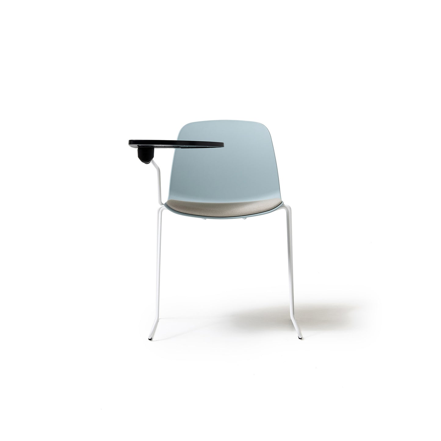 Kire Chair Sled Base with Writing Tablet
