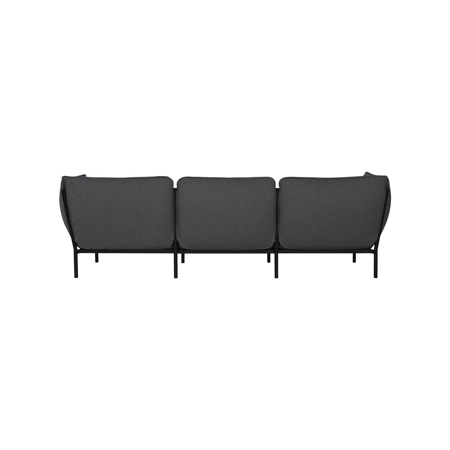 Kumo 3-Seater Sofa with Armrests - District Furniture