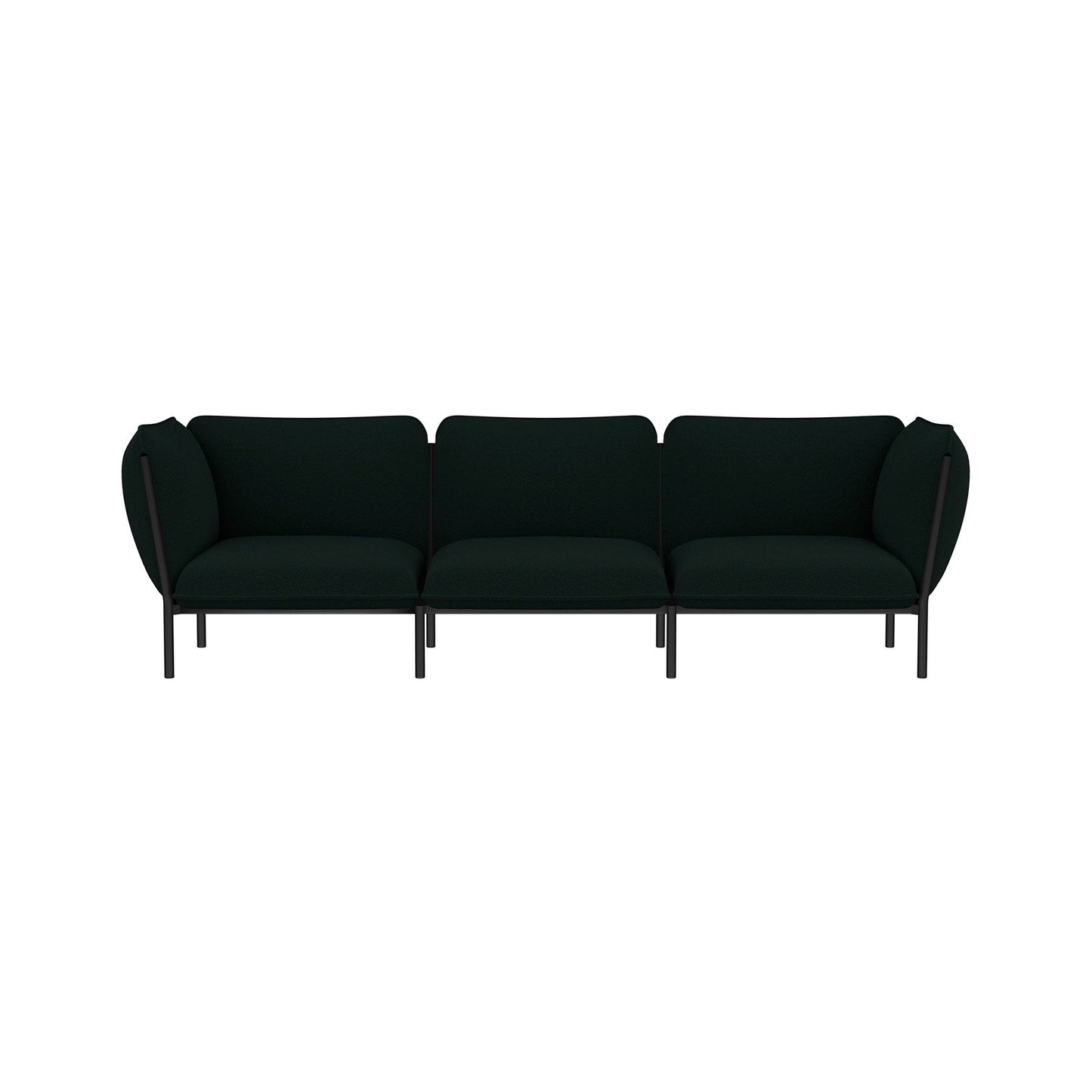 Kumo 3-Seater Sofa with Armrests - District Furniture