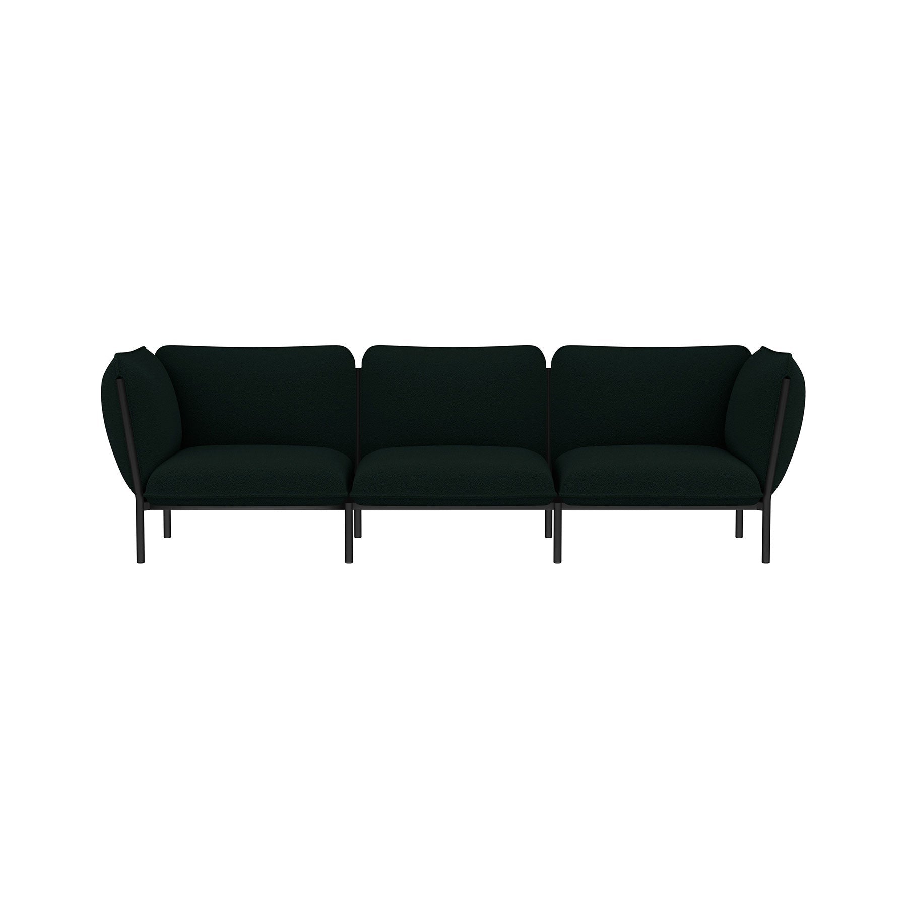 Kumo 3-Seater Sofa with Armrests - District Furniture