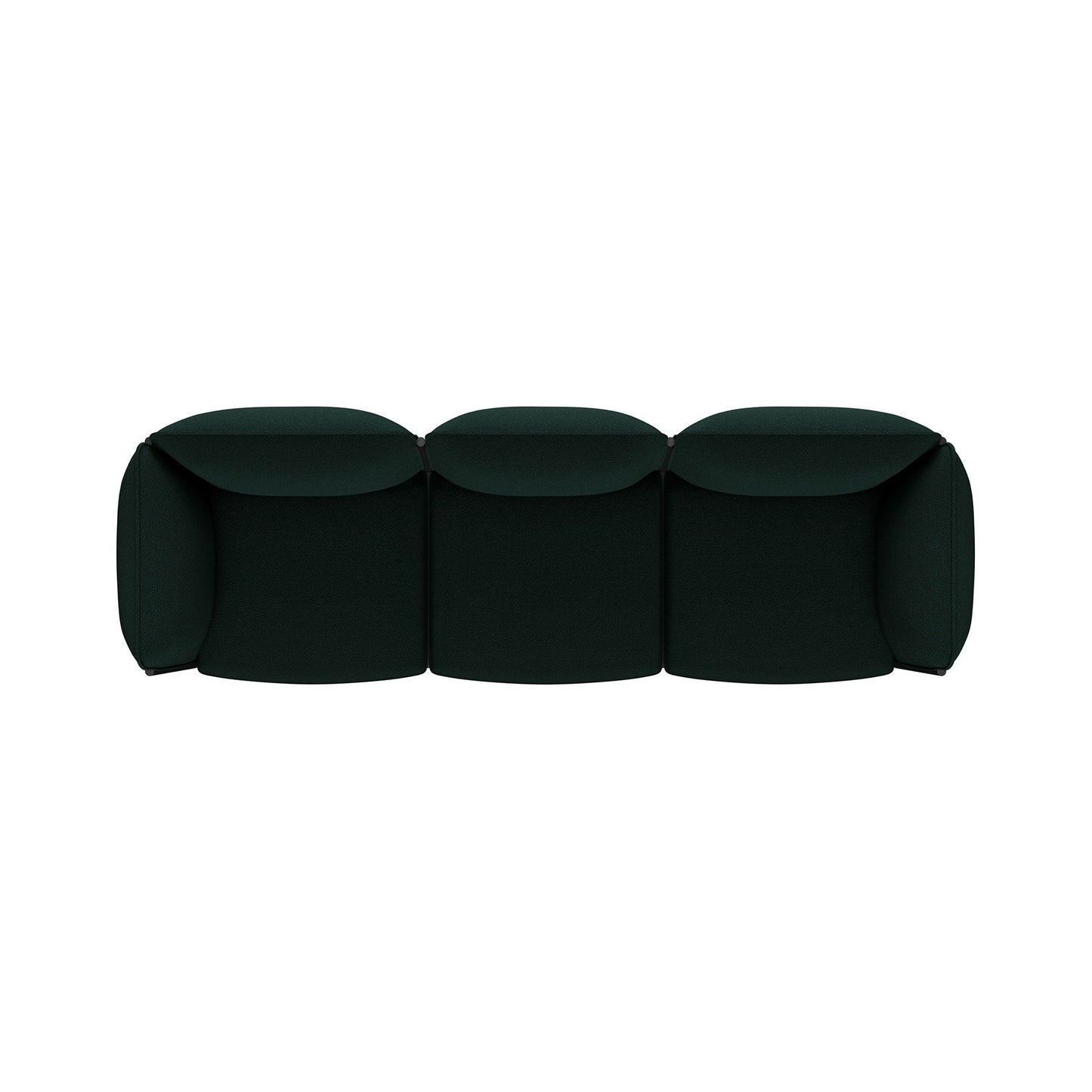 Kumo 3-Seater Sofa with Armrests - District Furniture