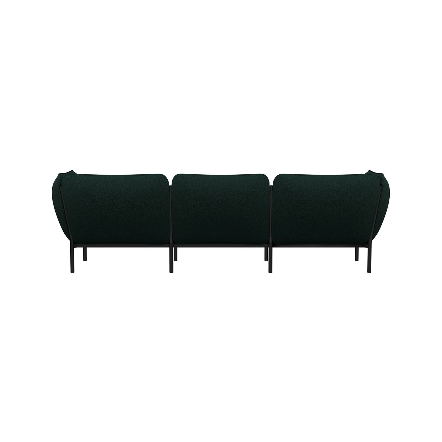 Kumo 3-Seater Sofa with Armrests - District Furniture