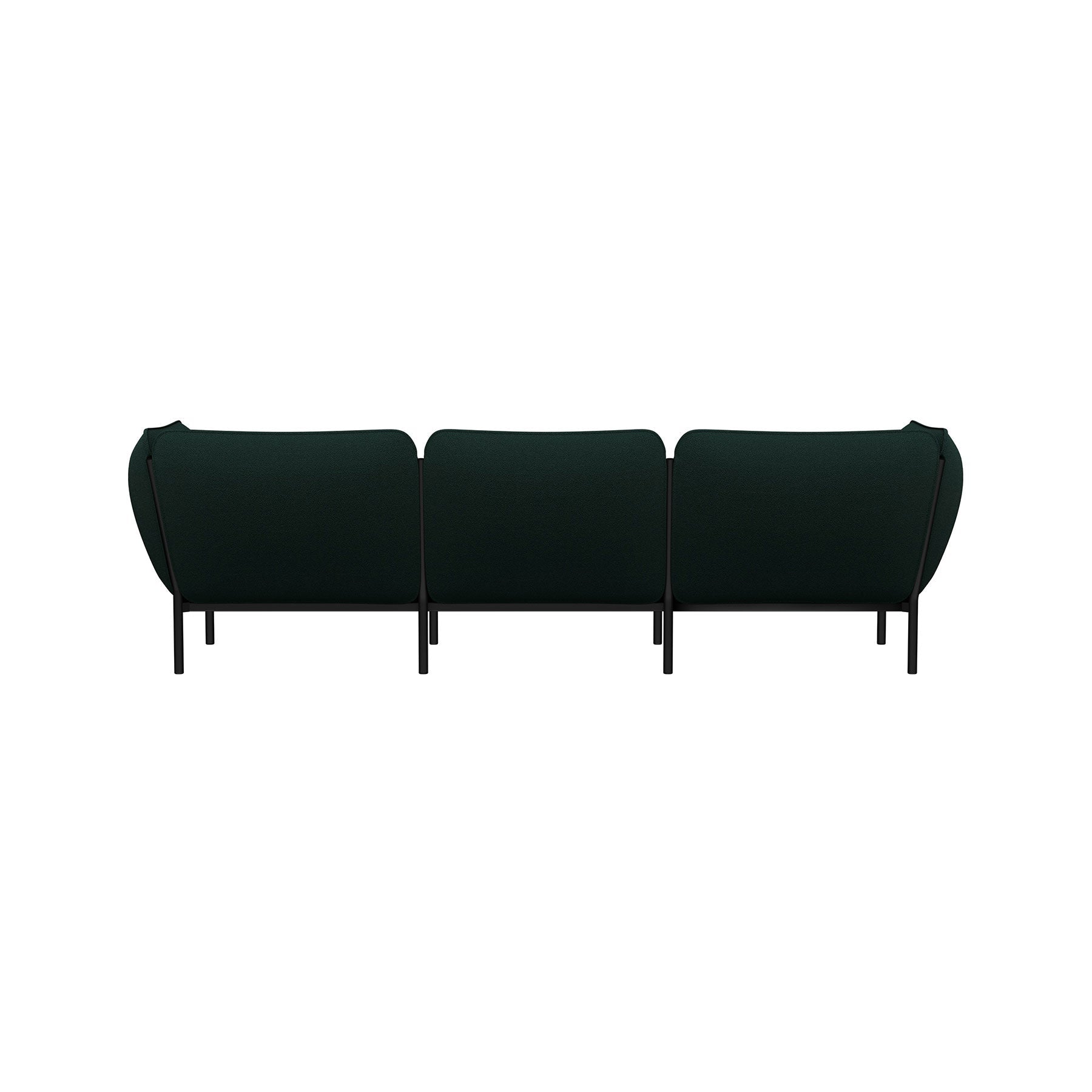 Kumo 3-Seater Sofa with Armrests - District Furniture