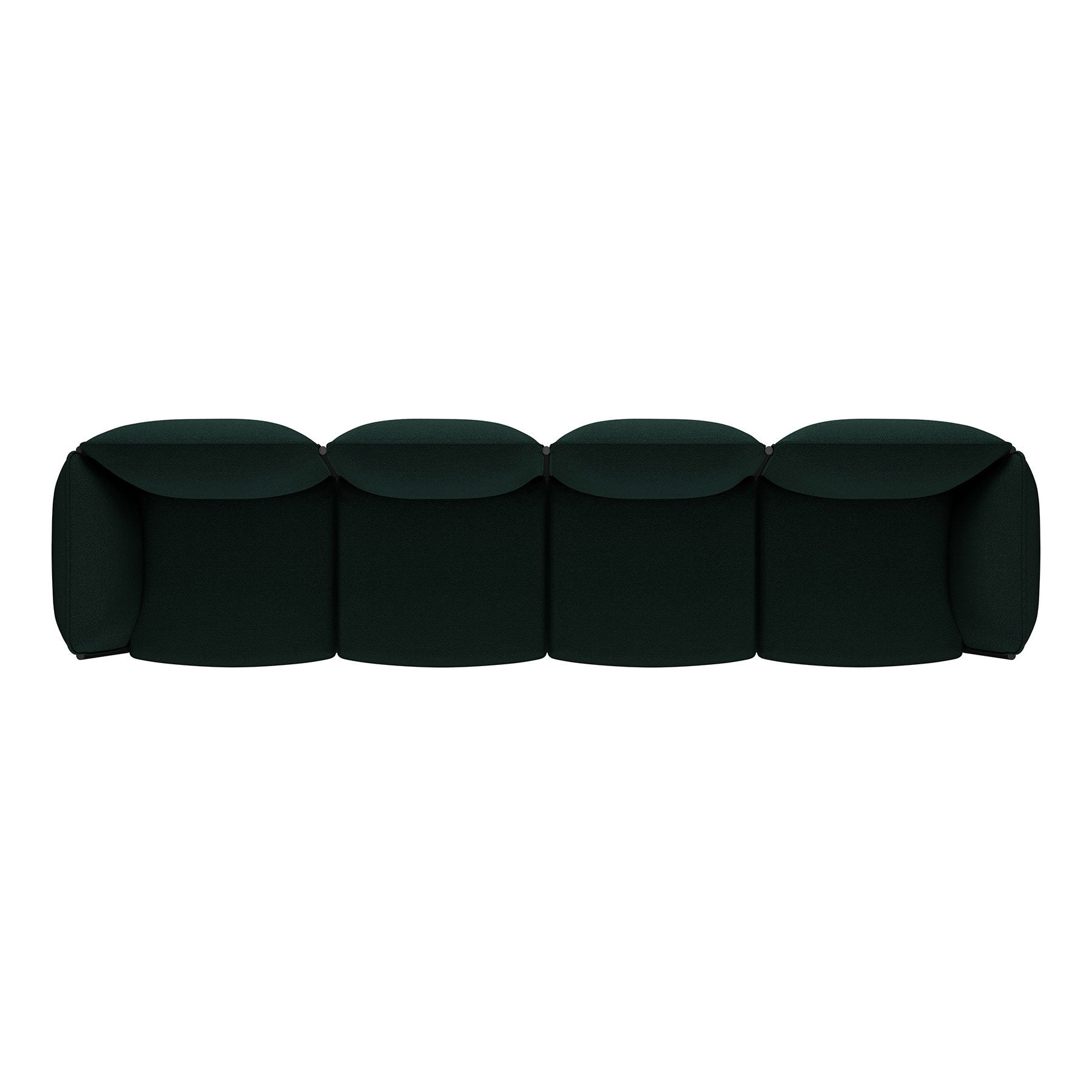 Kumo 4-Seater Sofa with Armrest - District Furniture