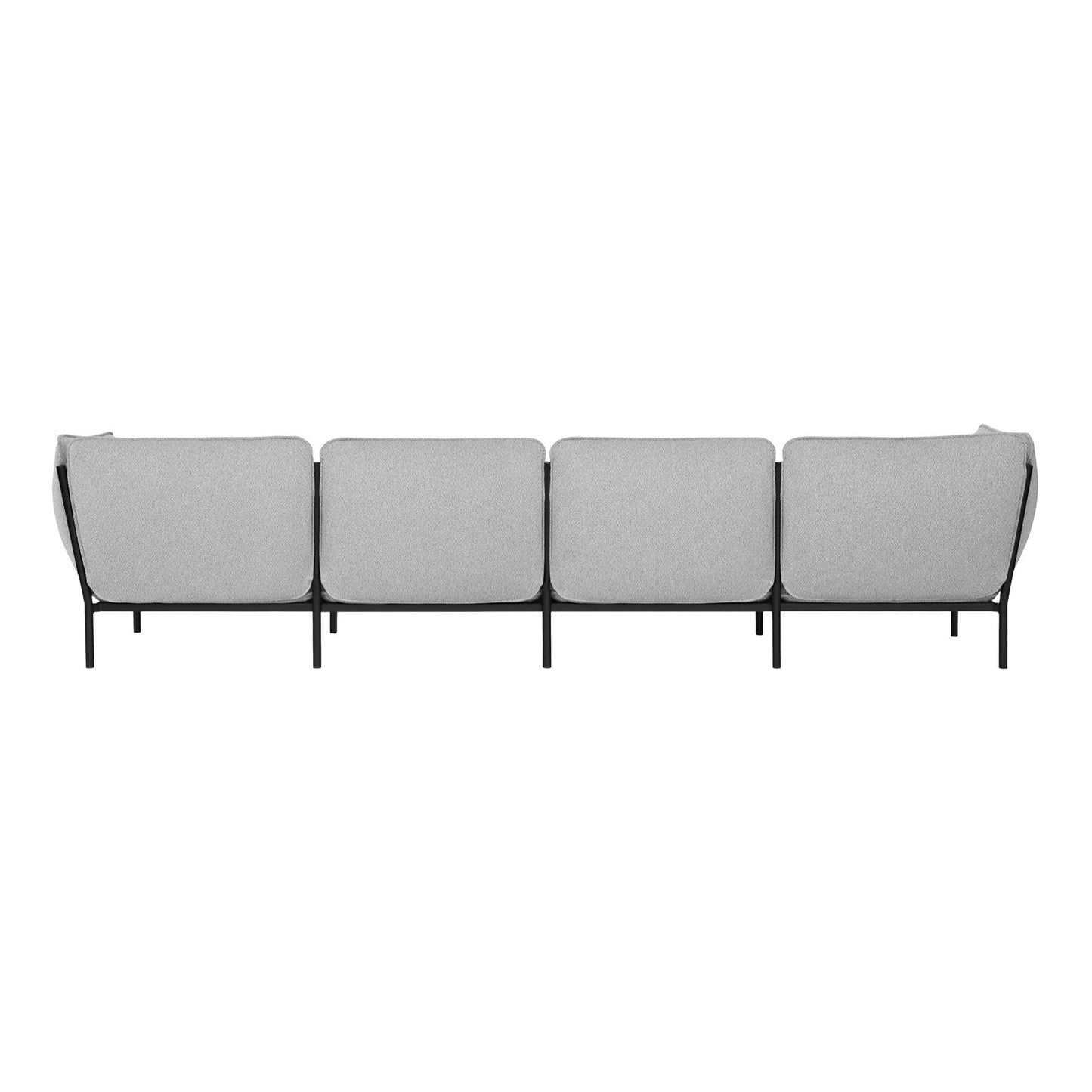 Kumo 4-Seater Sofa with Armrest - District Furniture