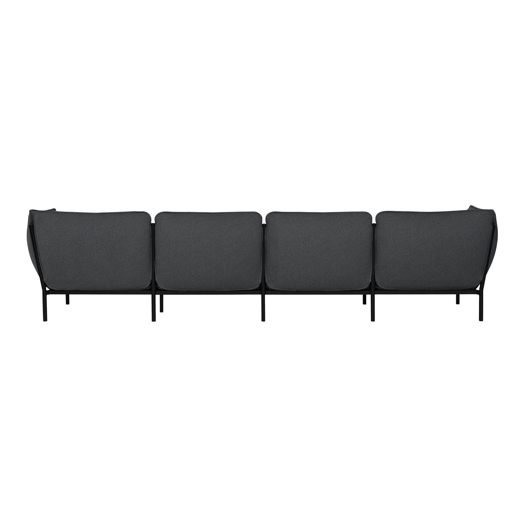Kumo 4-Seater Sofa with Armrest - District Furniture